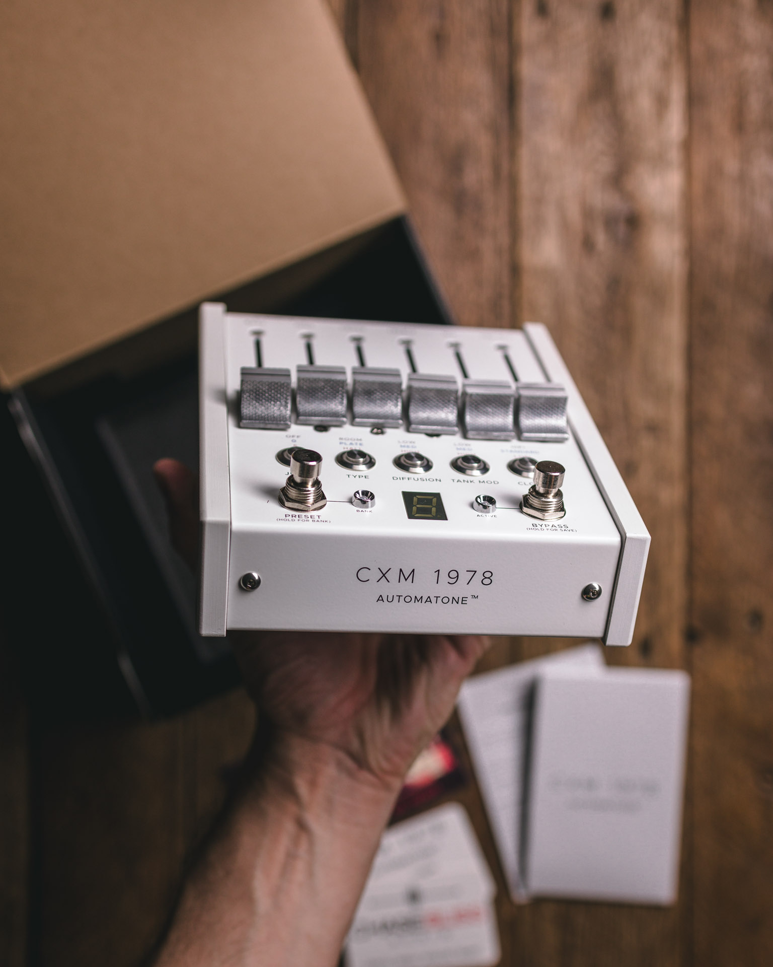 ギター Chase bliss audio CXM1978 モーターフェーダー搭載するChase