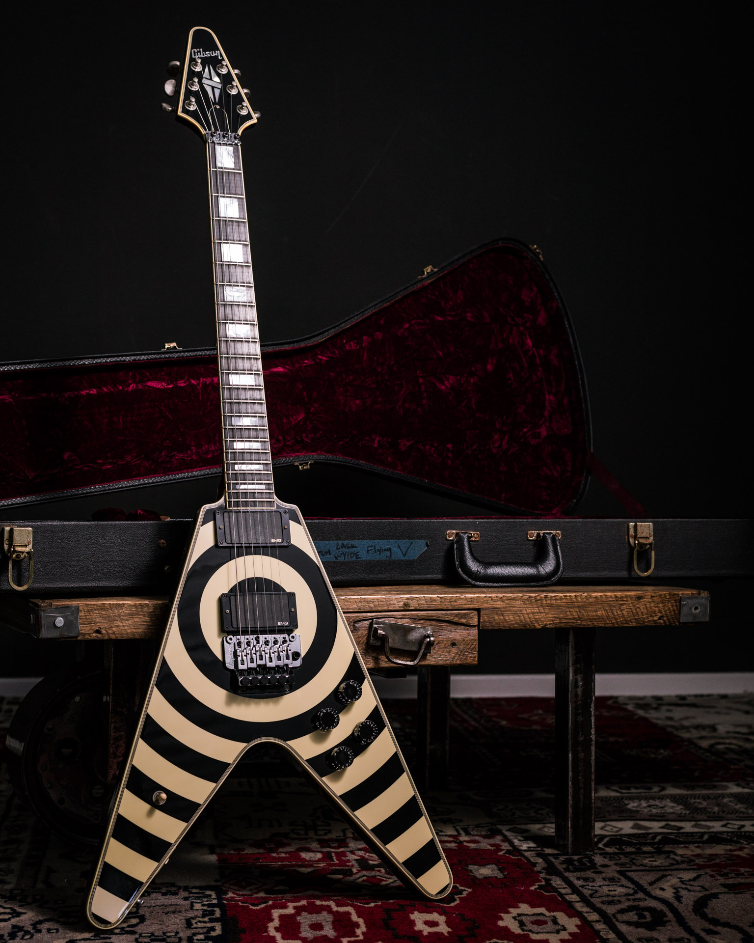 Gibson Zakk Wylde Flying V Custom c/ Floyd Rose - Produto Usado