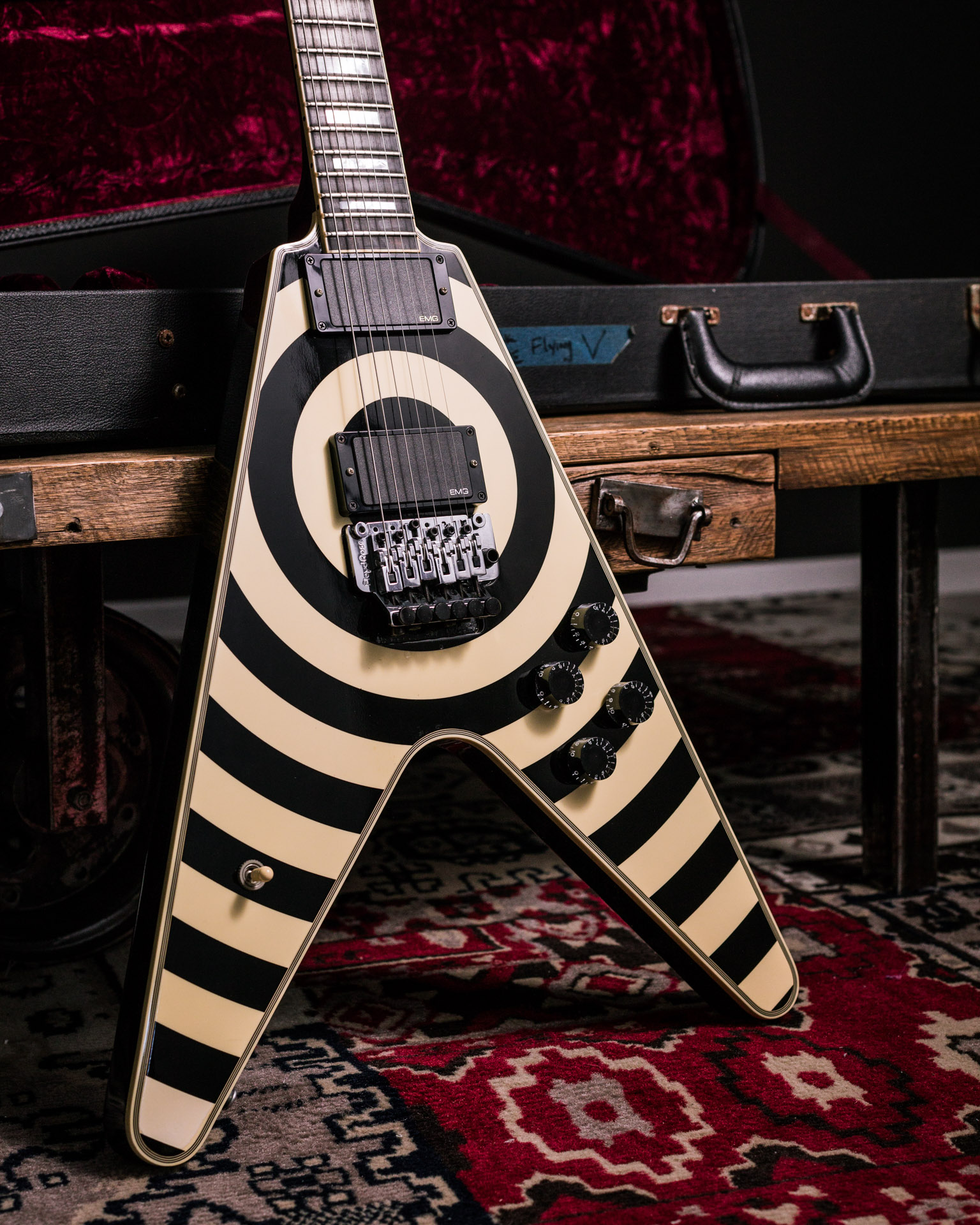 Gibson Zakk Wylde Flying V Custom c/ Floyd Rose - Produto Usado