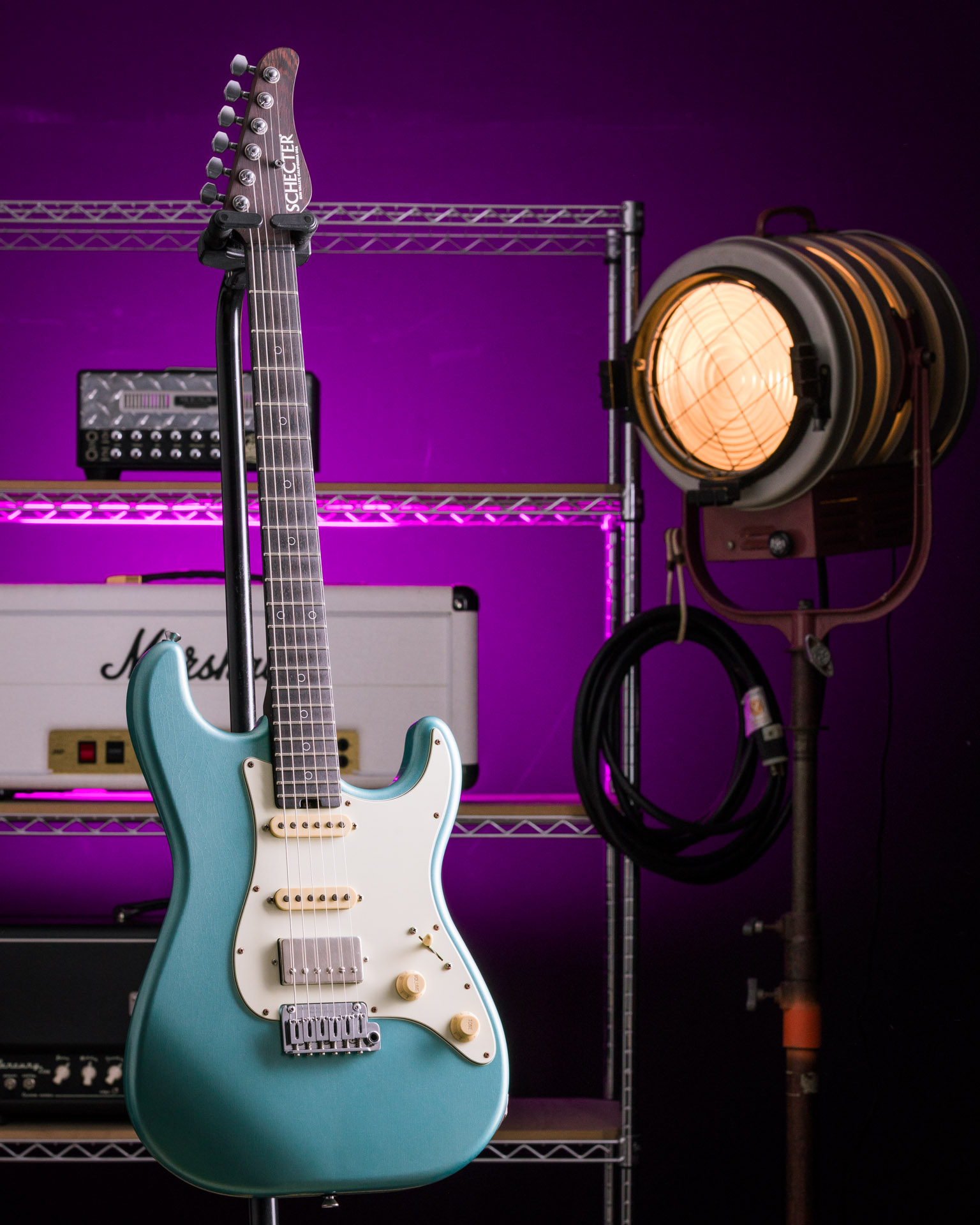 ギター Schecter USA Custom Shop Nick Johnston Schecter USA Custom Shop Nick Johnston Traditional HSS Nitro