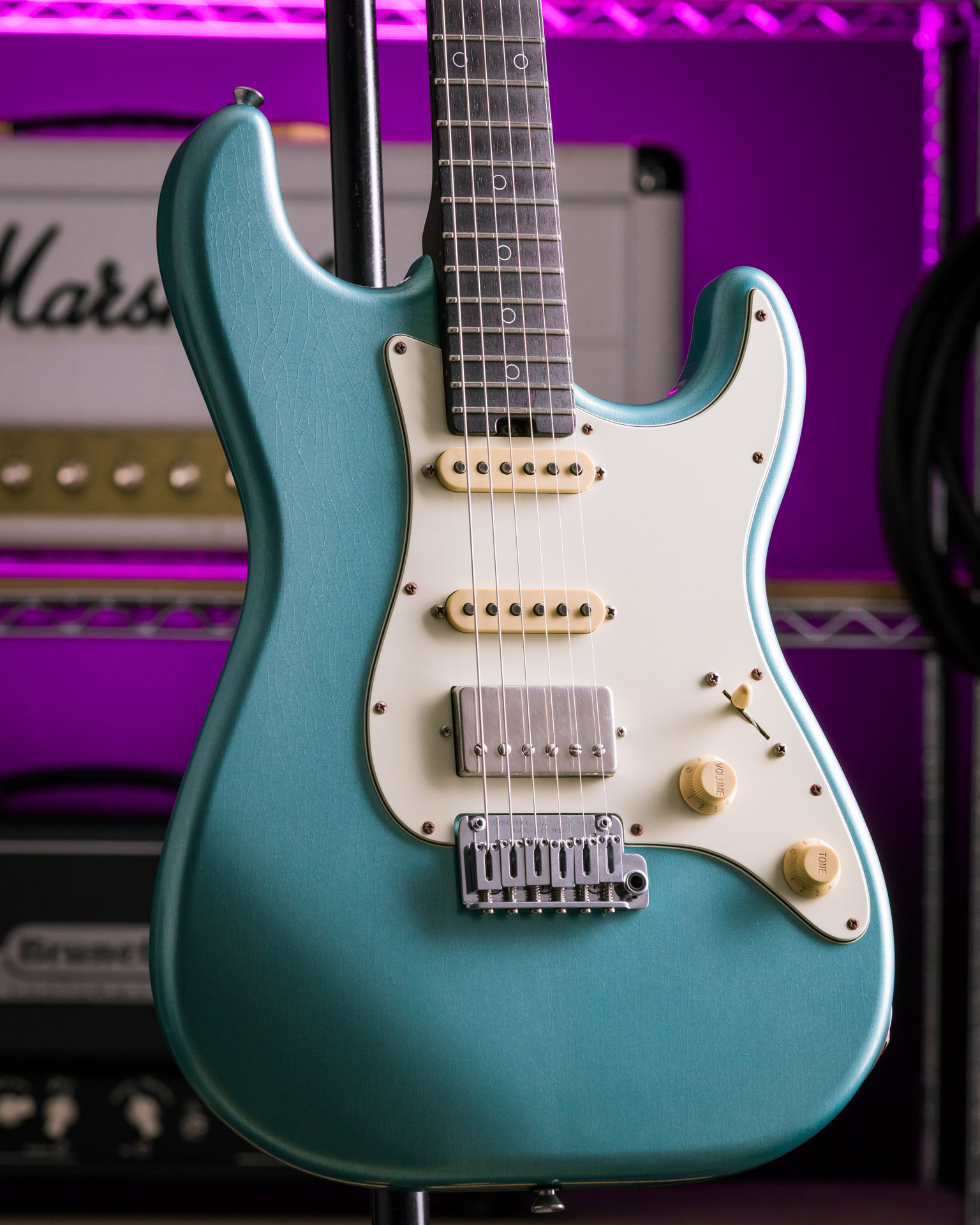 ギター Schecter USA Custom Shop Nick Johnston Schecter USA Custom Shop Nick Johnston Traditional HSS Nitro