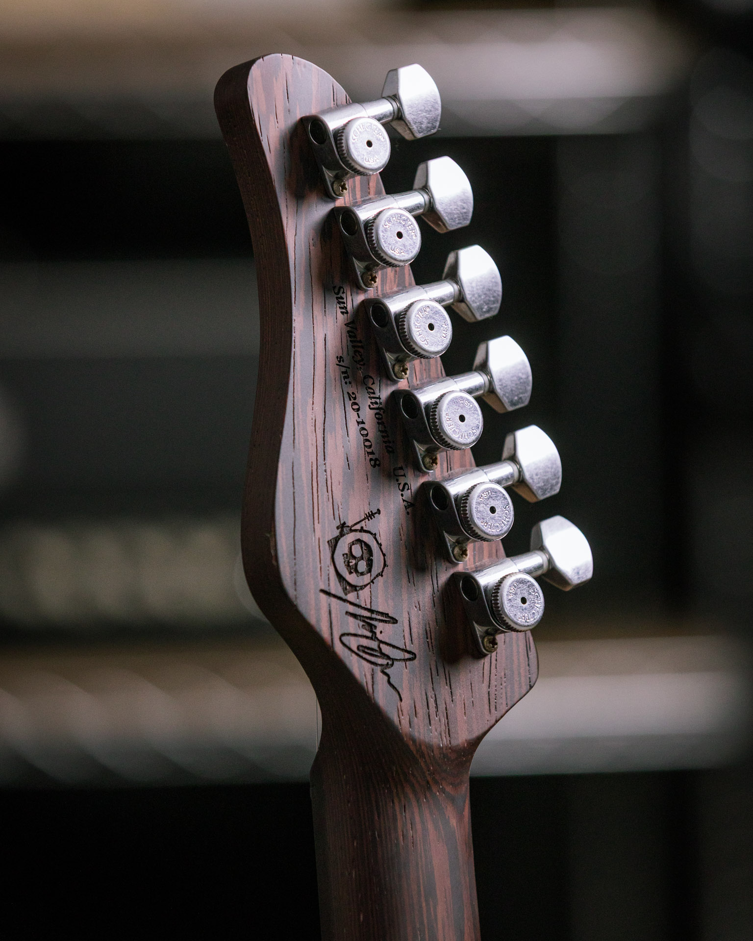 Schecter USA Custom Shop Nick Johnston Traditional HSS Nitro