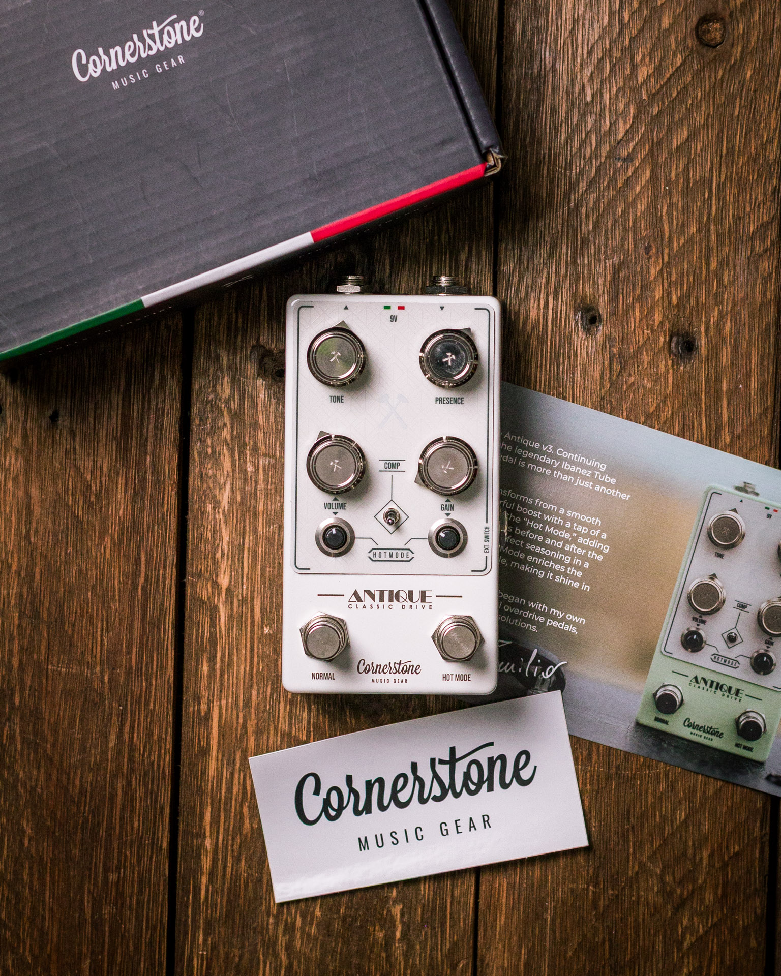 Pedal Cornerstone Antique V3 Classic Drive - The Tone Boutique