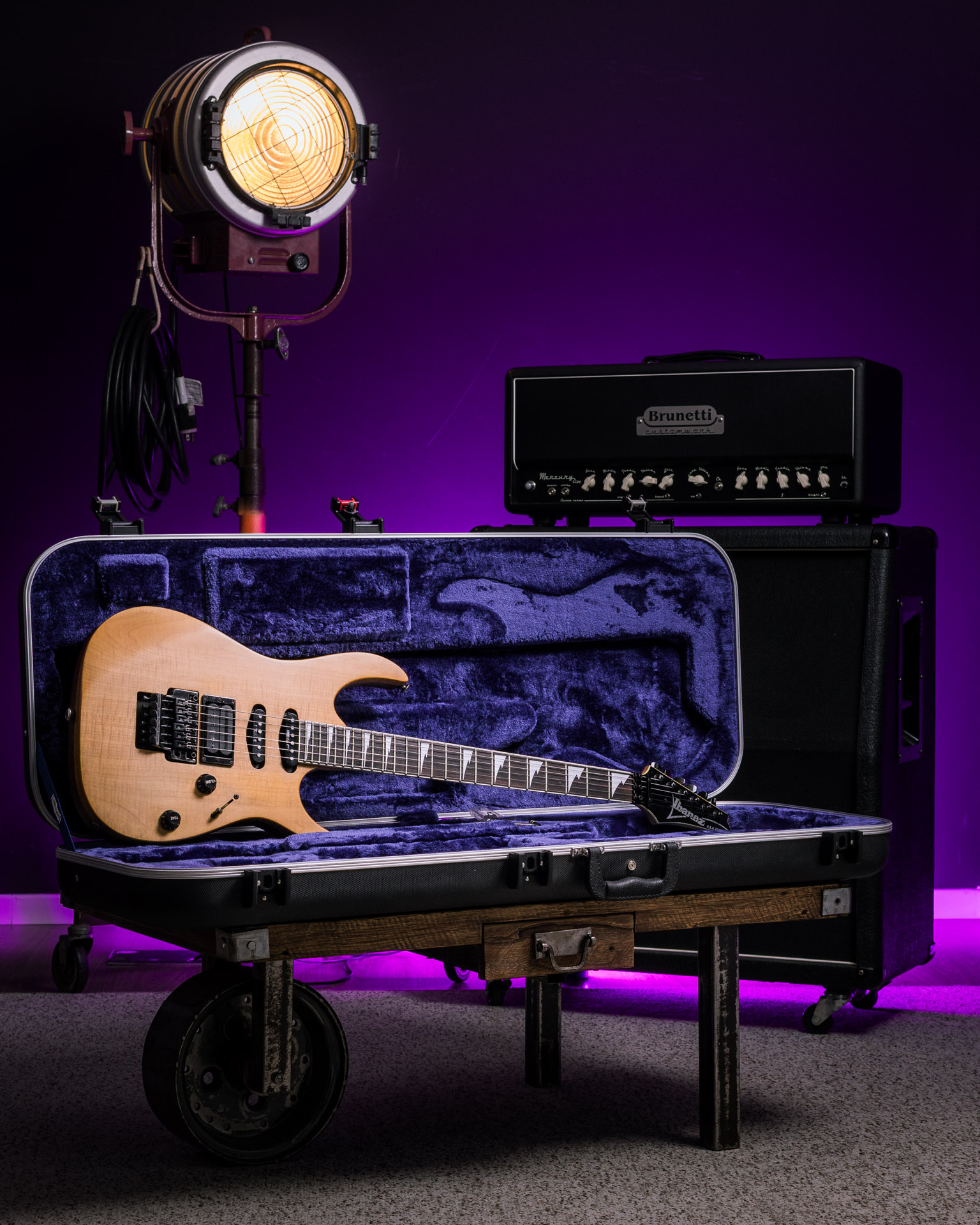 Ibanez　Custom Ibanez USA Custom UCEW1FM - Produto Usado - The Tone Boutique