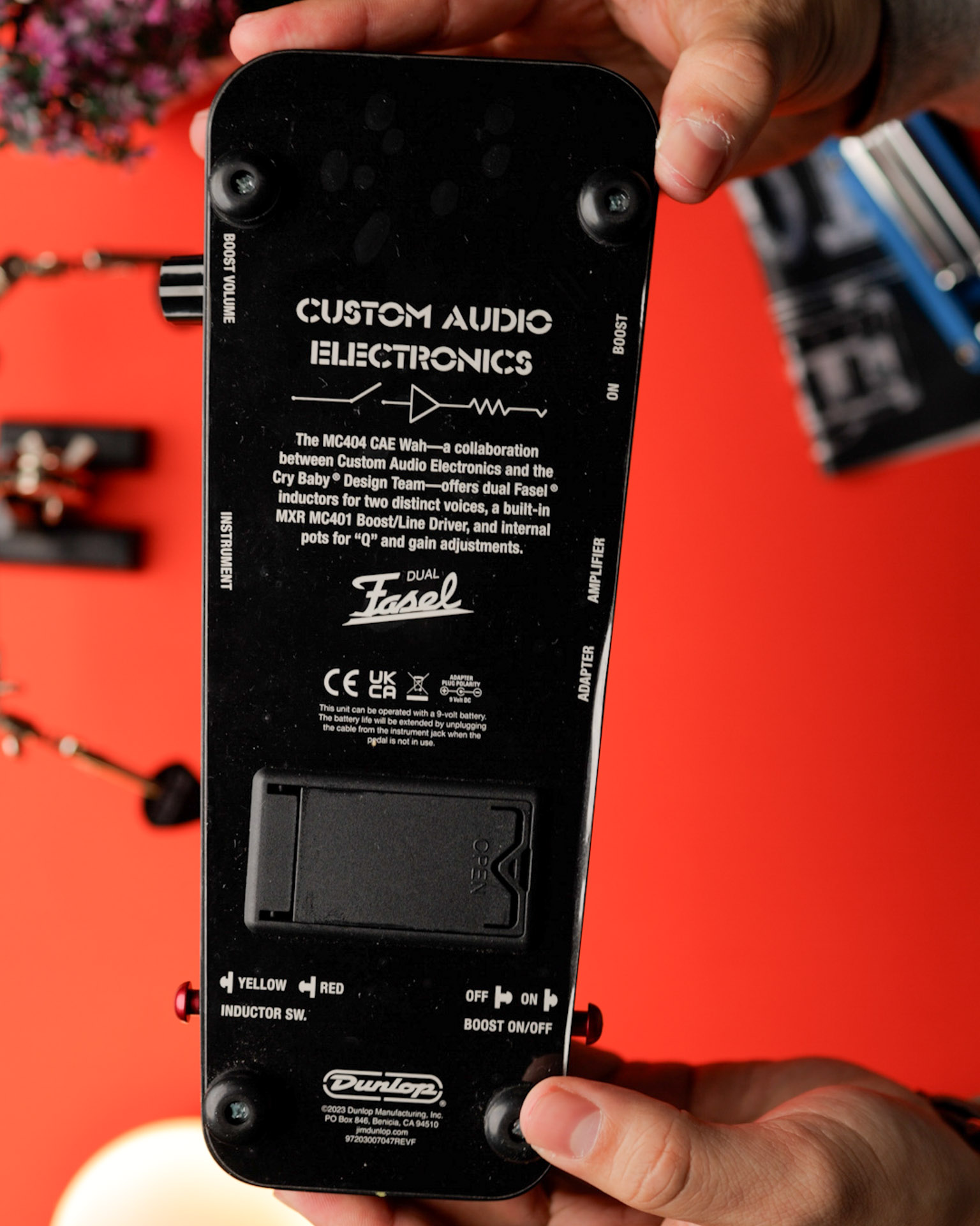 Pedal Custom Audio CAE WAH - Produto Usado - The Tone Boutique