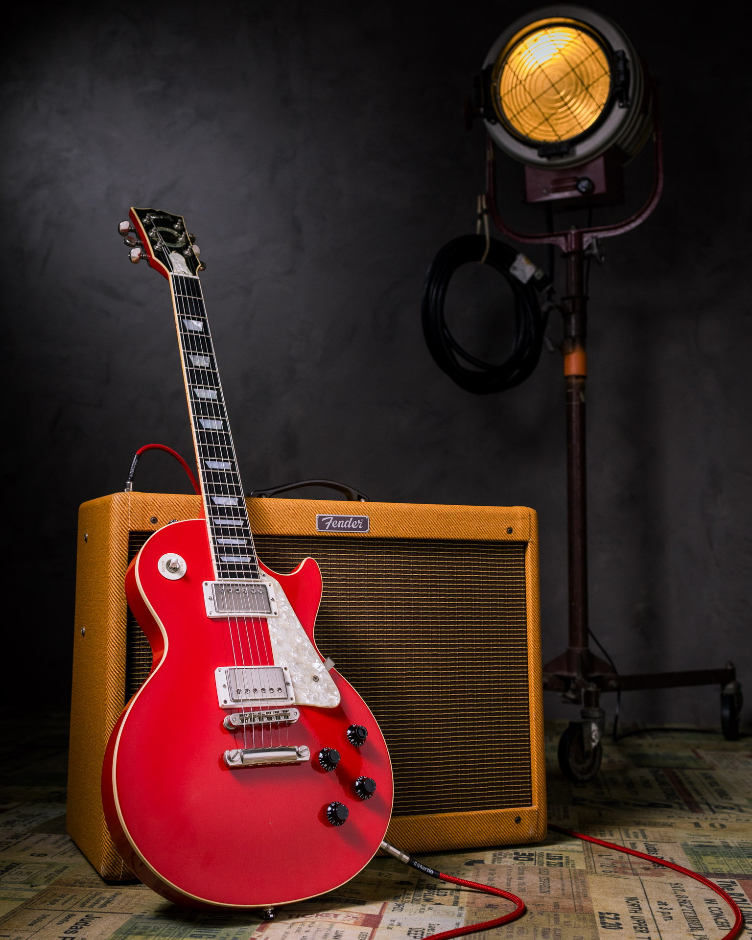 Guitarra Gibson Les Paul Custom Shop Catalina - The Tone Boutique