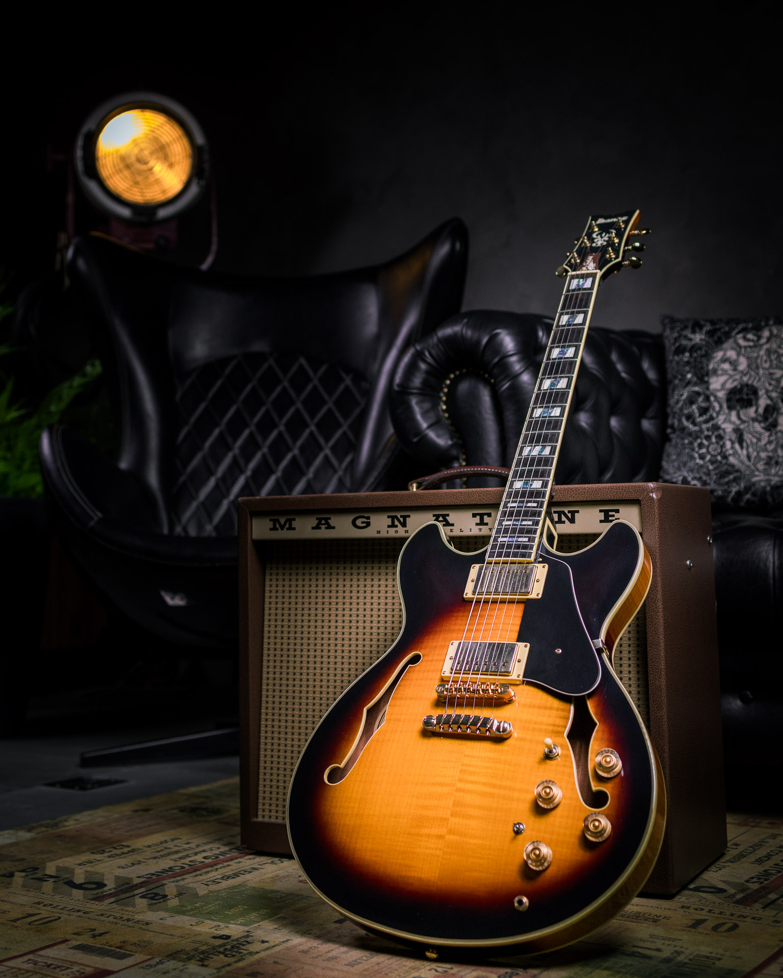 ギター Ibanez JSM10 VYS John Scofield Guitarra Ibanez JSM10 John Scofield - The Tone Boutique
