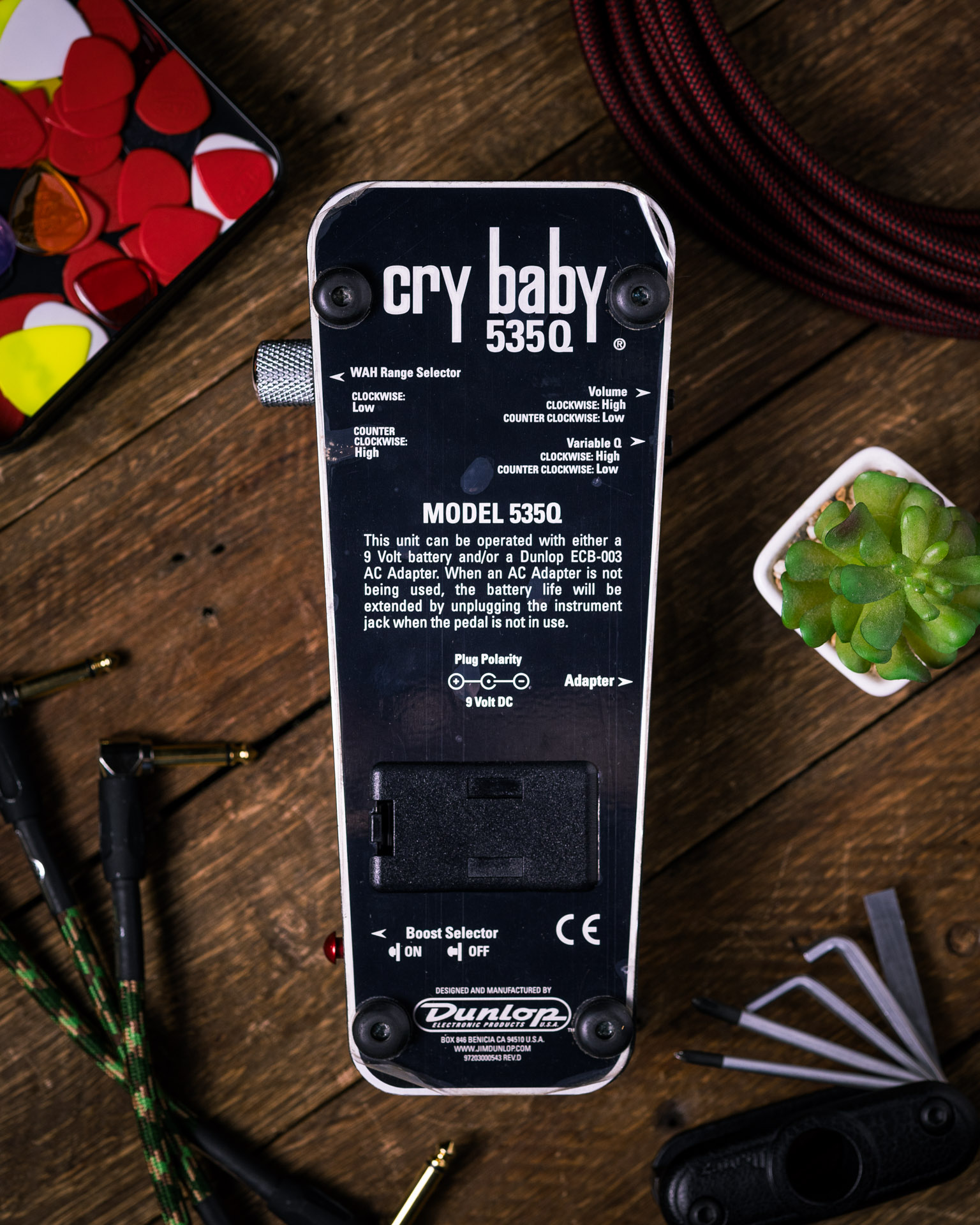 Crybaby 535Q Wah - The Tone Boutique