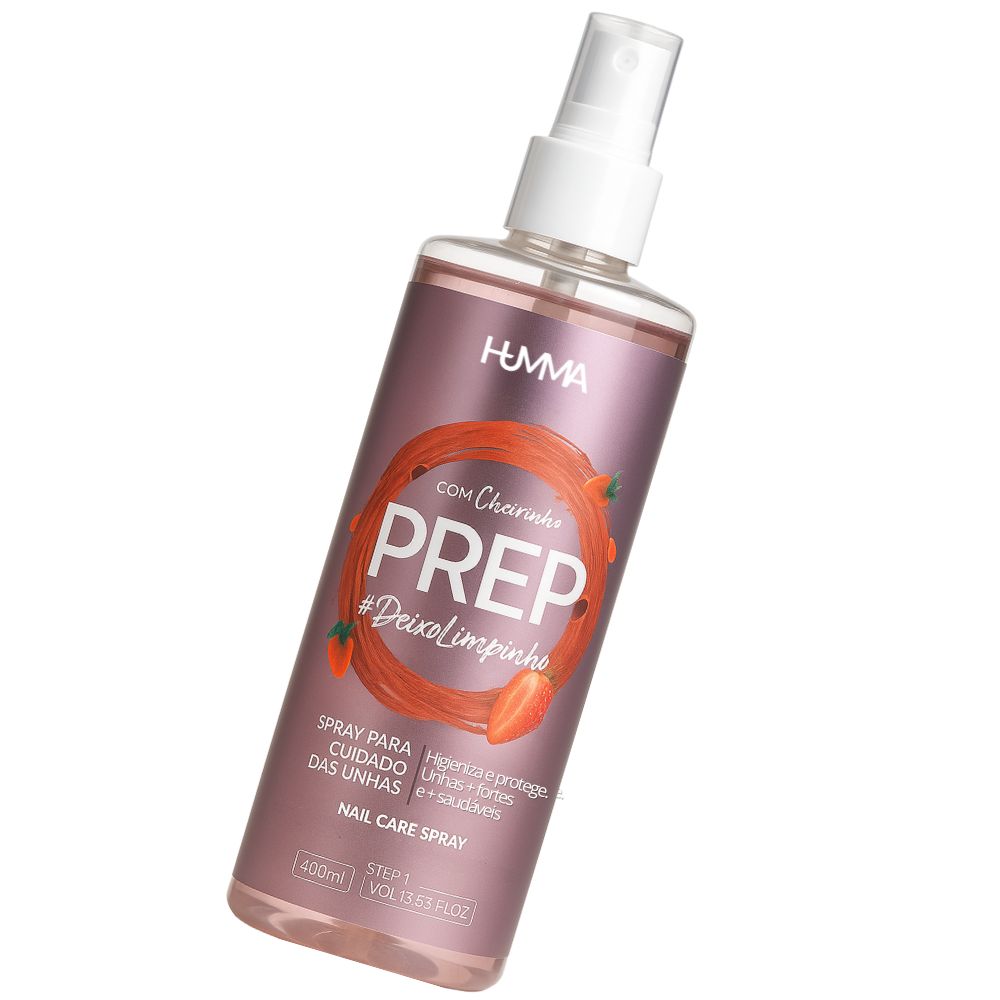 Prep Spray Higienizador de Unhas 400ml - Humma - Atacado Meu Mundo Unhas