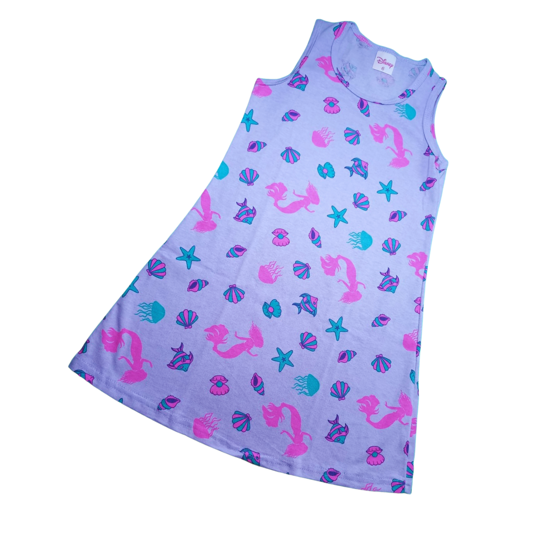 Vestido Barbie Sereia