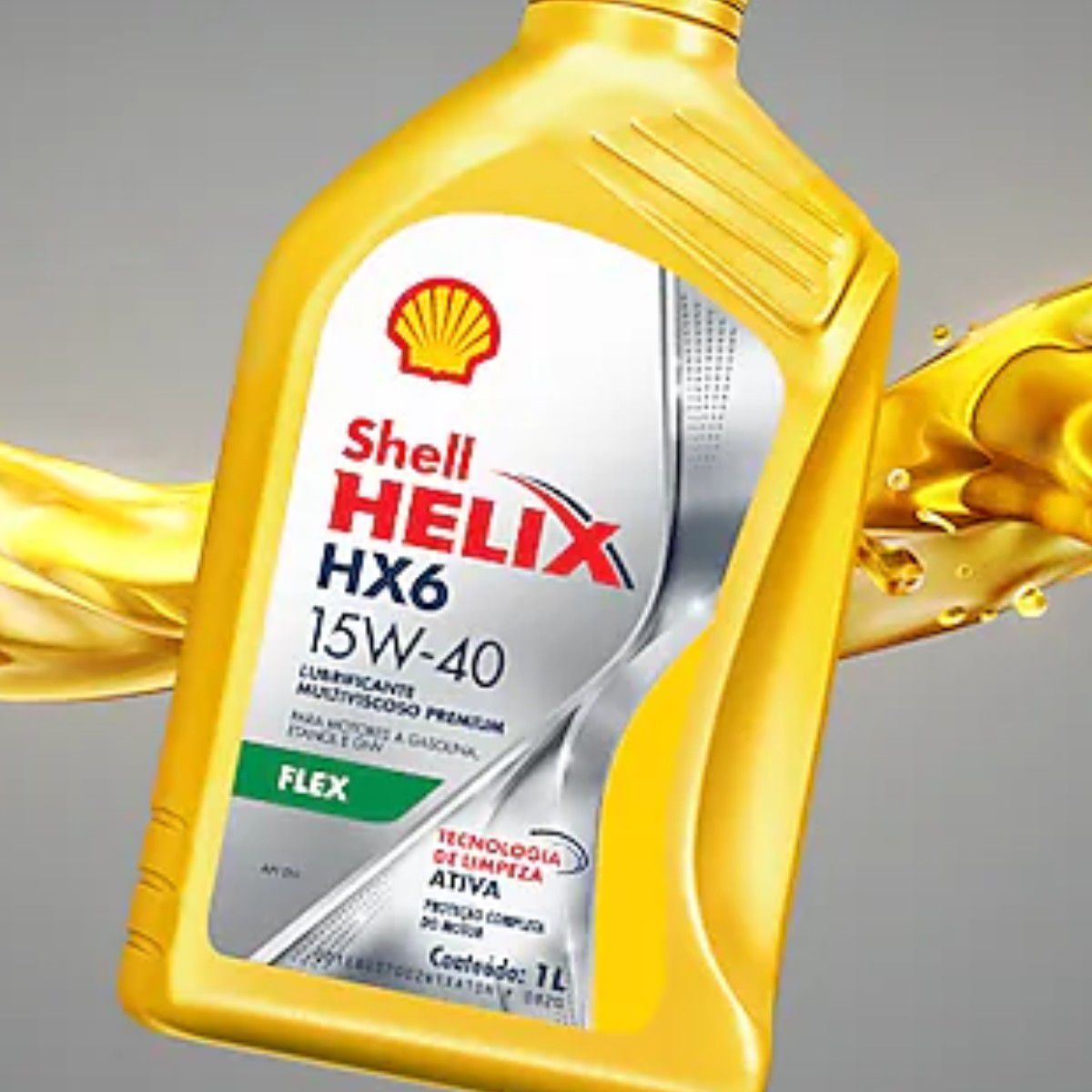 Óleo 15W40 HX6 SN (Semissintético) 1LT SHELL - Auto Peças Pingo D' ouro