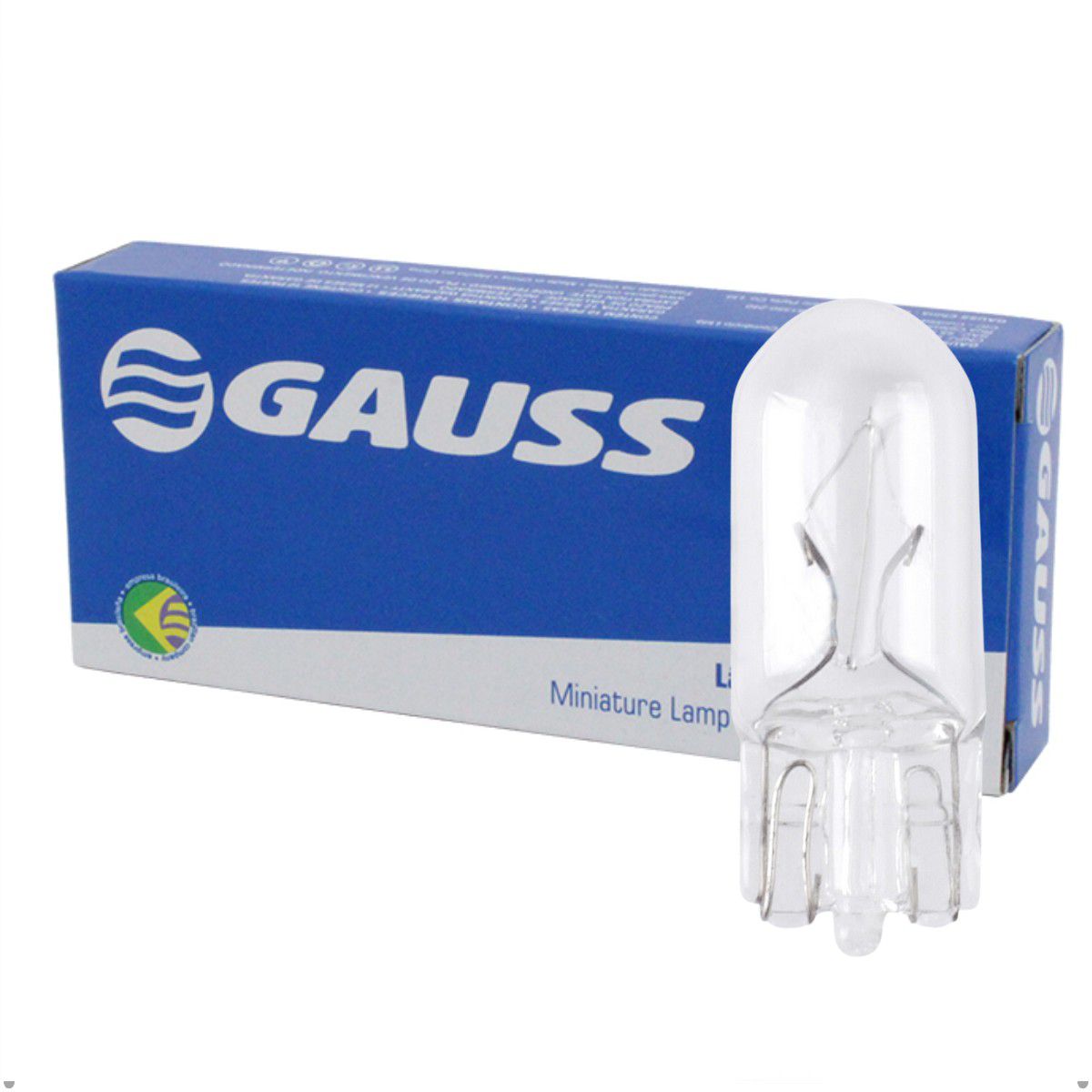 Lâmpada Pingo D´água G 12V 5W GAUSS - GL2825 - Auto Peças Pingo D' ouro