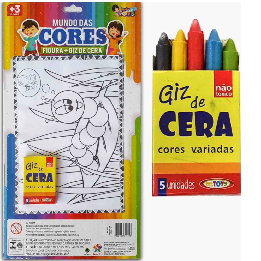 Desenhos de colorir-(3 giz de cera)Lol