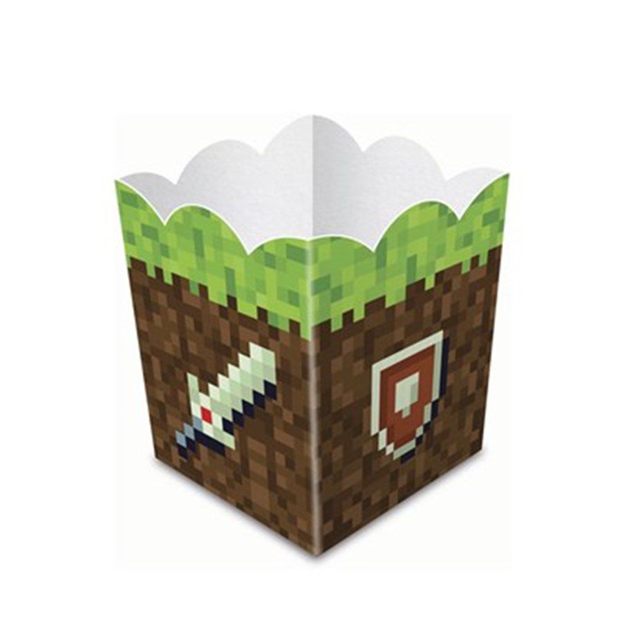 CACHEPOT PAPEL MINECRAFT GRAFITE 04 un.