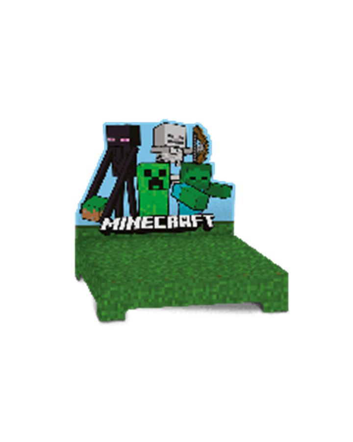 DECORACAO DE BOLO MINECRAFT GRAFITE 01 un. 