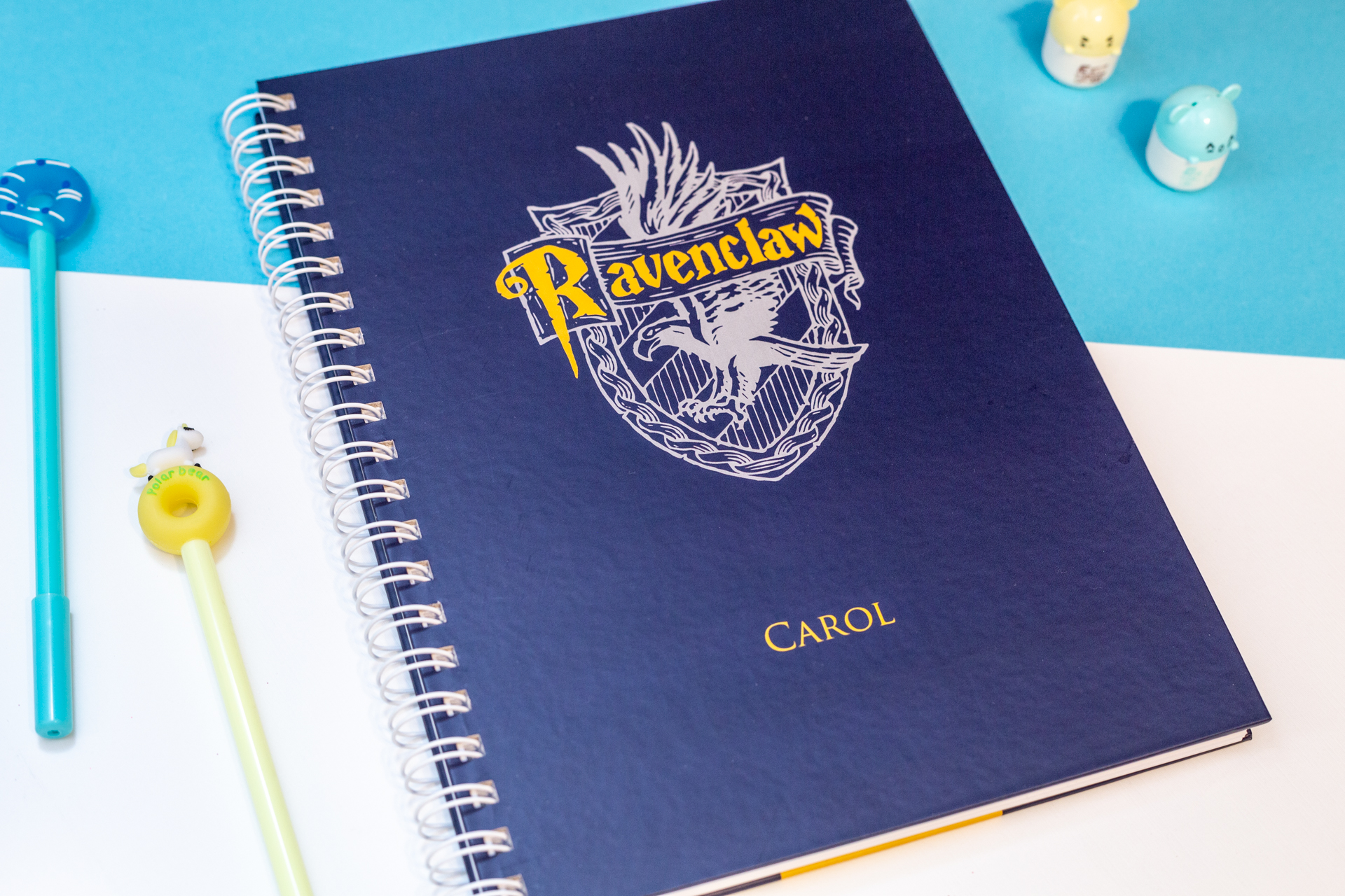 Caderno Grimório Harry Potter - Corvinal Ravenclaw