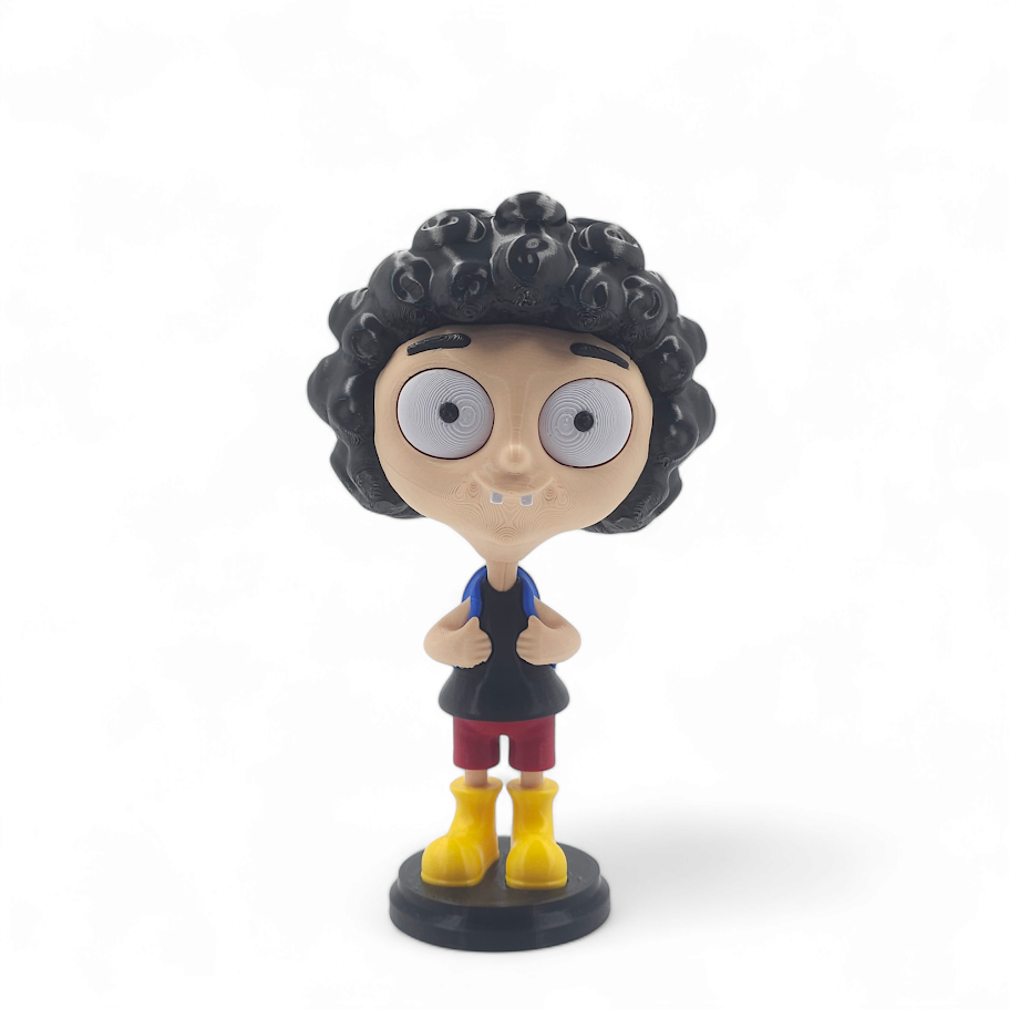 Boneco Irmão do Jorel Action Figure Colecionável 16cm - MetArt Studio -  Decoração Geek e Personalizados