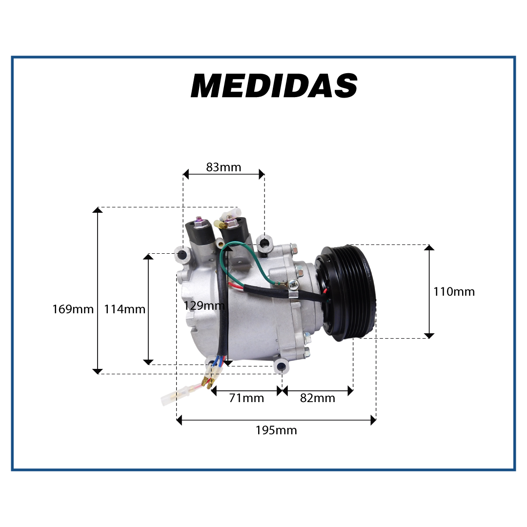 A-Premium Clutch Flywheel Compatible With Honda Civic 2001 2002 2003 2004 2005, 1.7L, Manual Transmission, 6 Bolt Holes, 109 Teeth, Replace# 22100PLR003, Flywheel - Canada - View #7