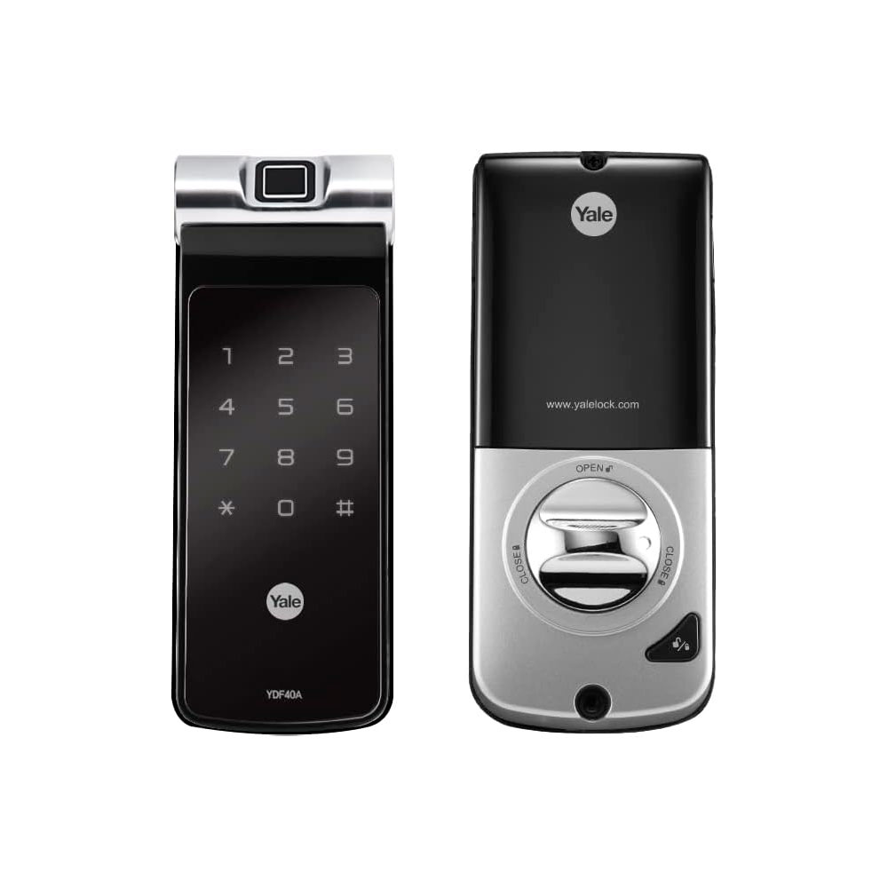 Fechadura Digital YDF 40A RL com Biometria e Senha | Alta Segurança ...