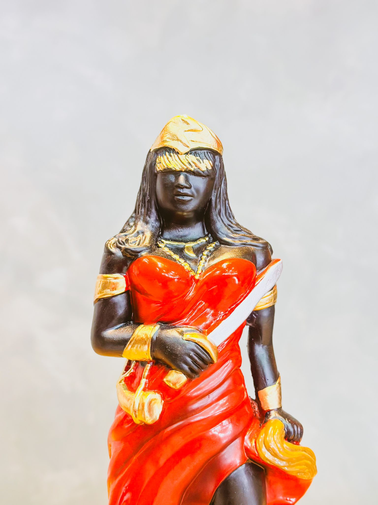 Imagem de Iansã em gesso - 45cm - Chamado de Fé