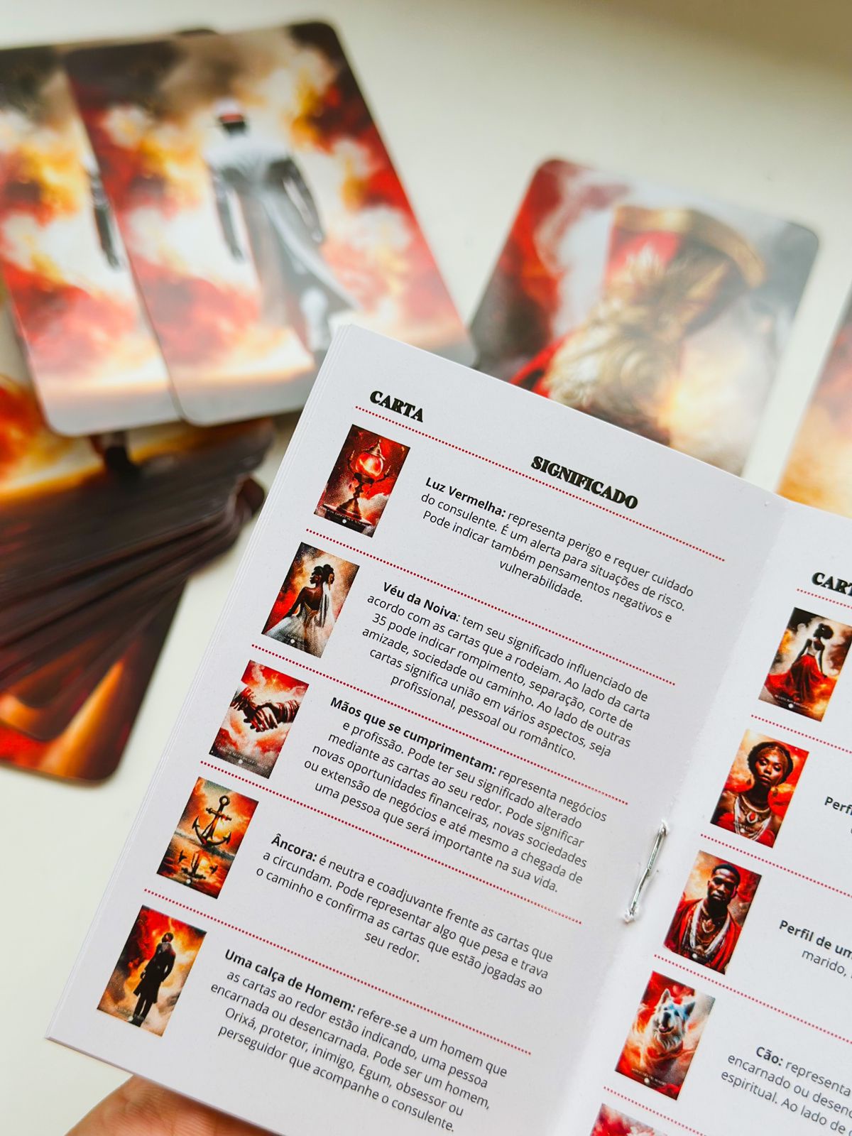 Baralho os caminhos de Zé Pilintra - 36 cartas - Chamado de Fé