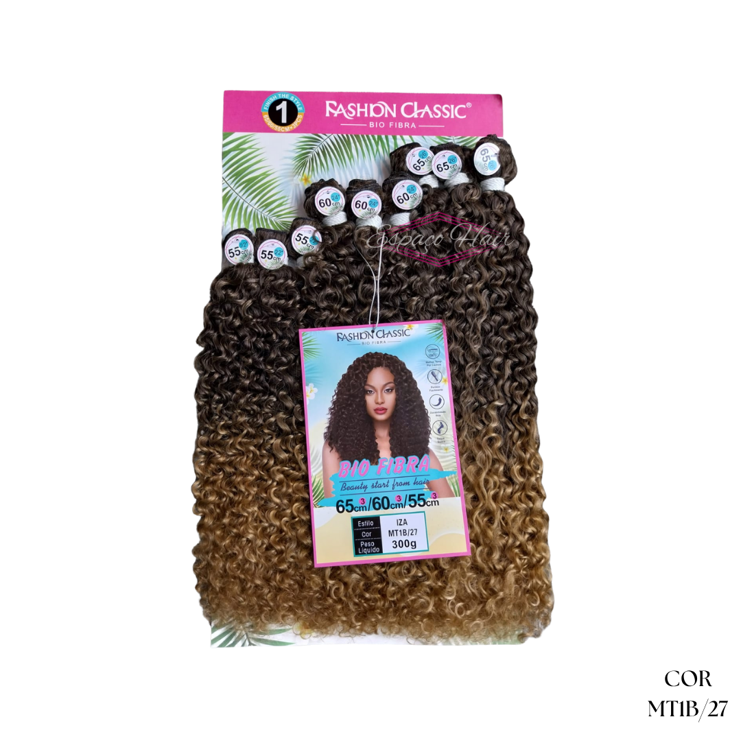 CABELO CACHEADO IZA BIO FIBRA - FASHION CLASSIC ENTRELACE 65VM