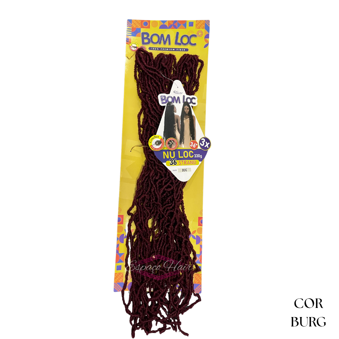 DRED SINTÉTICO BOM LOC - NU LOC - SINTÉTICO - DRED REMOVIVEL