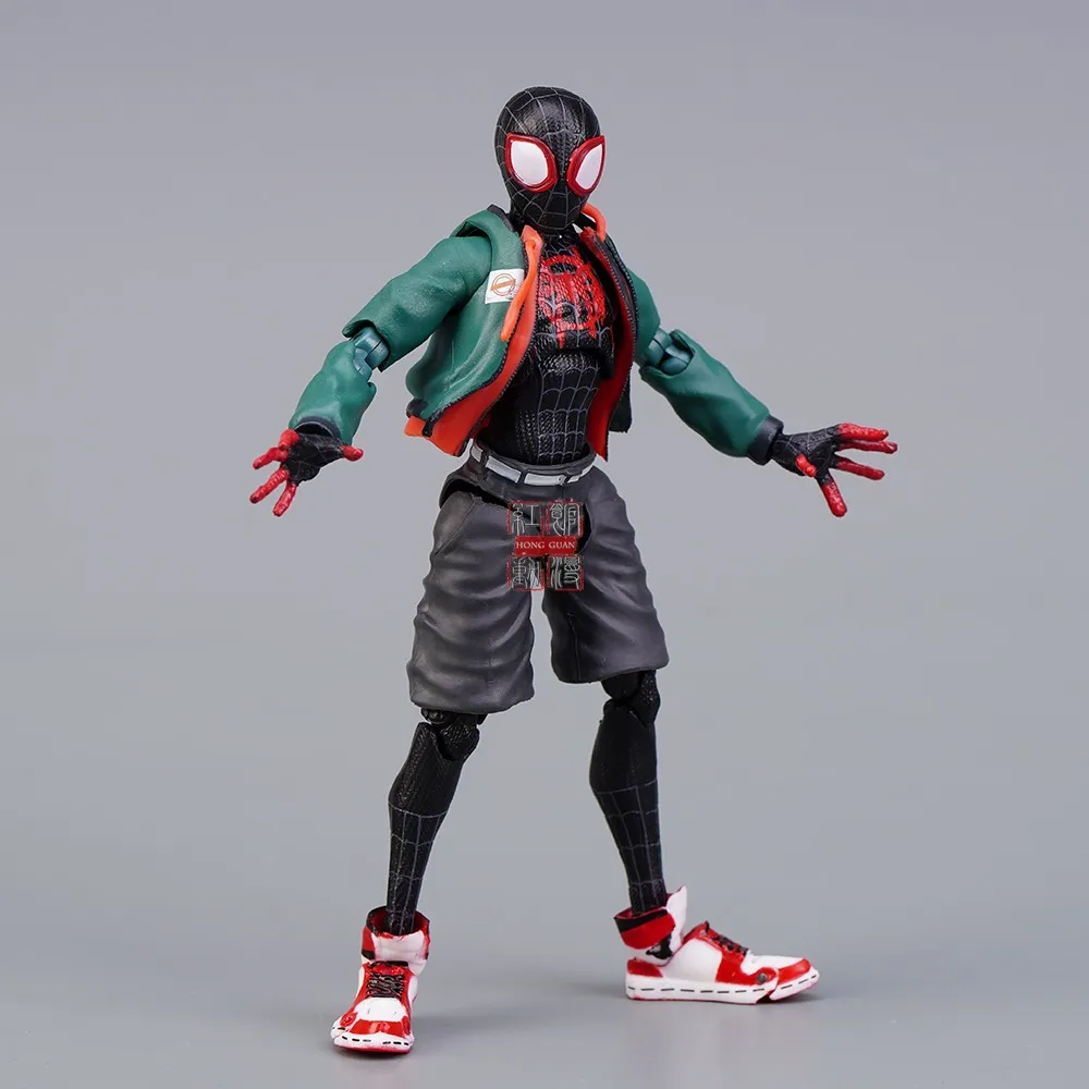 Action Figure Spider Man Miles Morales - Cubo Nerd - O universo