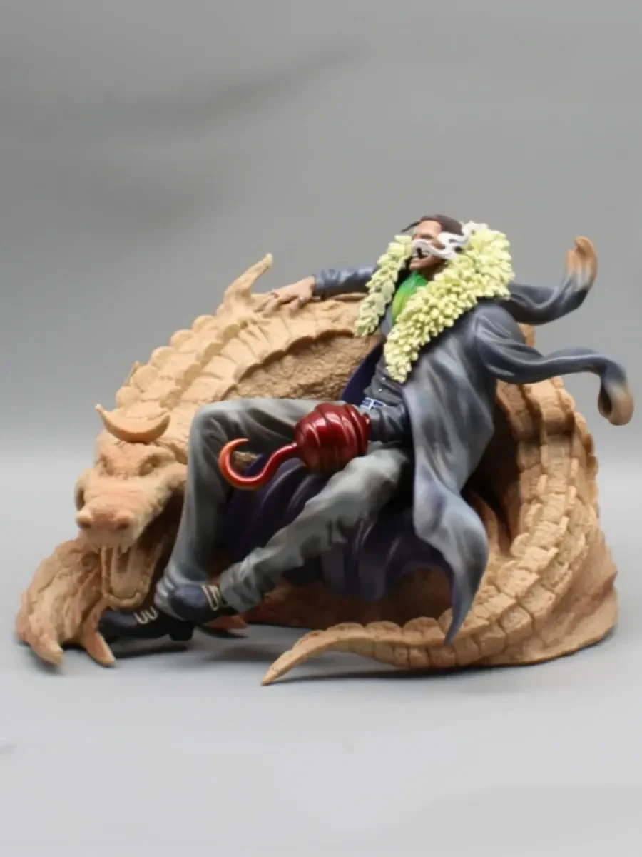 Diorama Crocodile One Piece - LX Studio - Cubo Nerd - O universo
