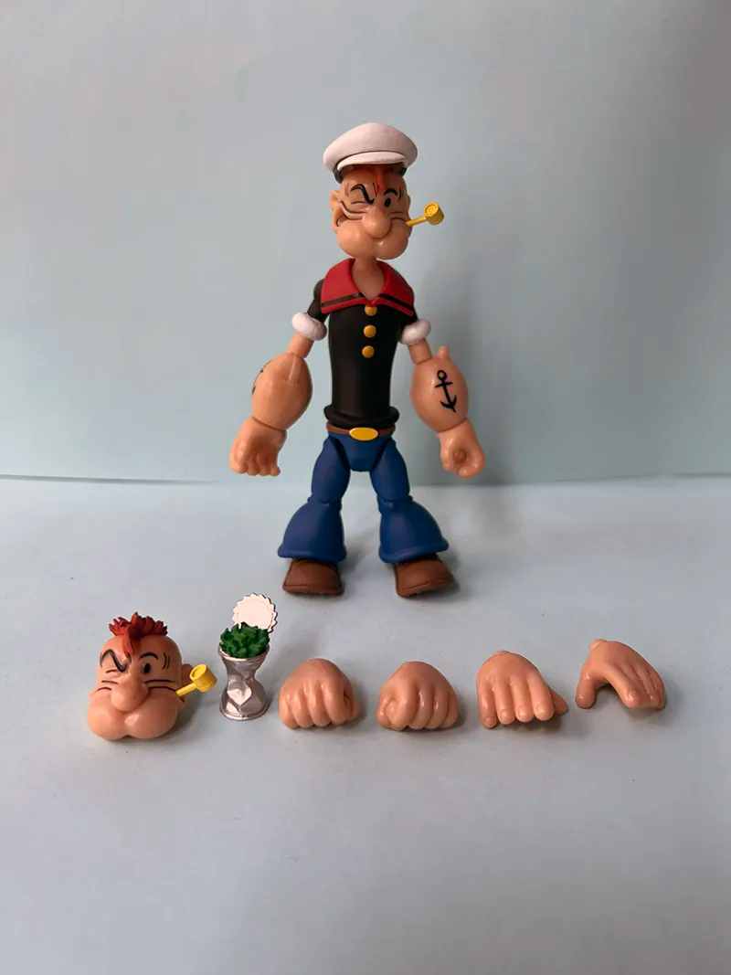 Action Figure Popeye - Boss Fight - Cubo Nerd - O universo geek em