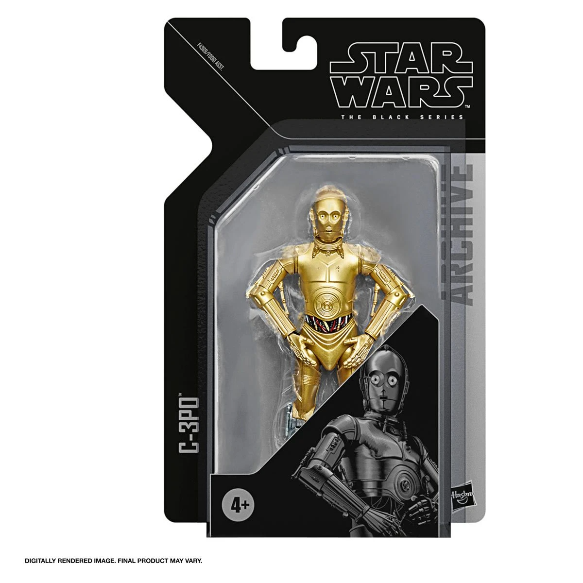 Action Figure C-3PO Star Wars Black Series - Hasbro - Cubo Nerd