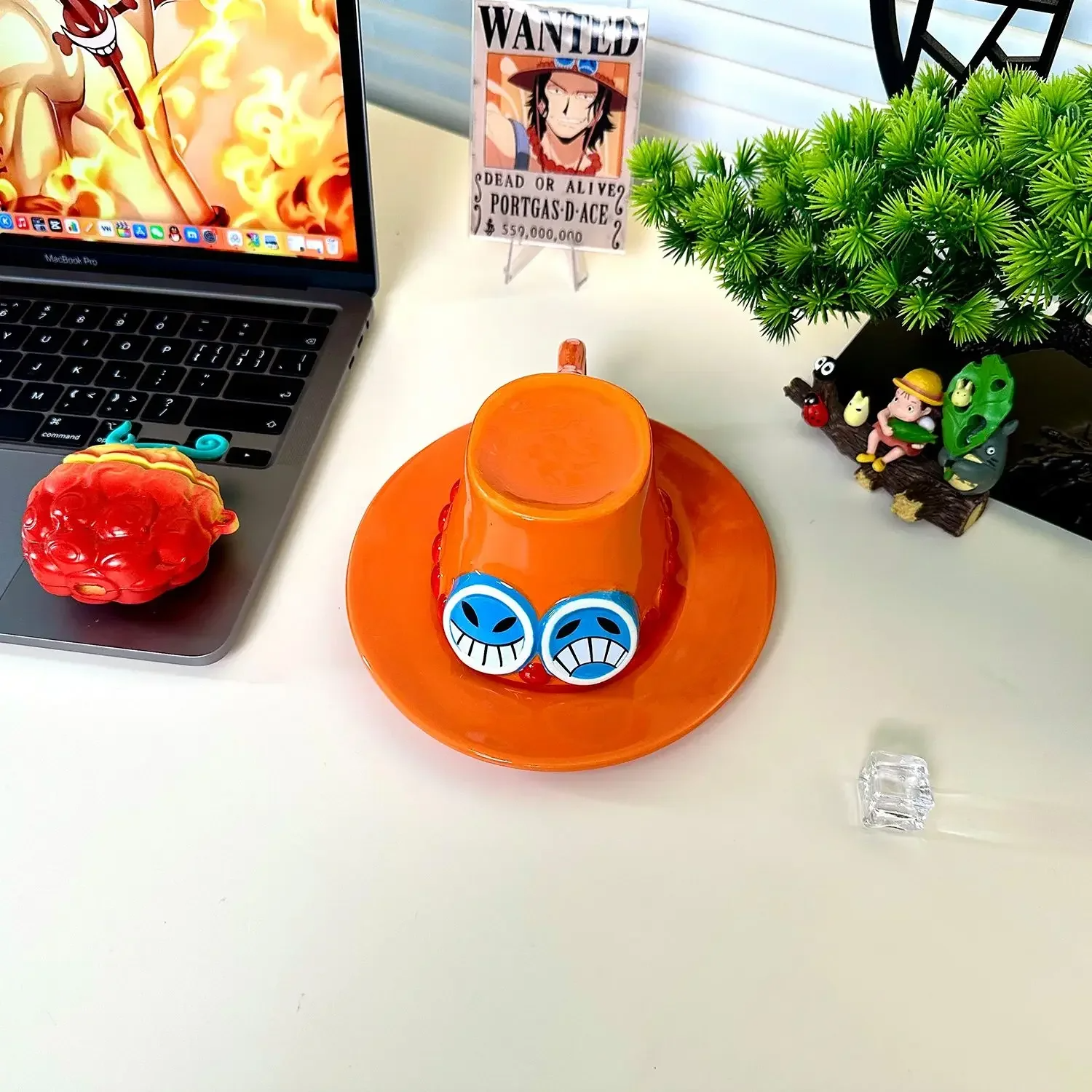 Xícara Portgas D. Ace Hat - Canecas One Piece - Cubo Nerd - O