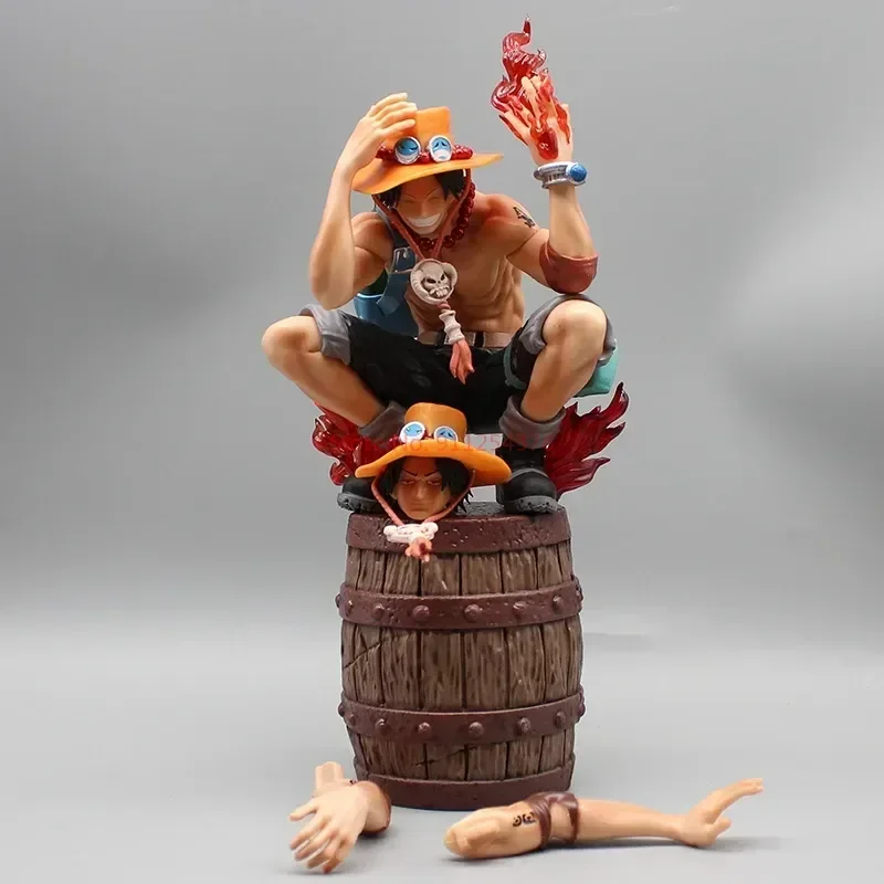Figure Portgas D. Ace Flame 30cm - One Piece - Cubo Nerd - O universo ...