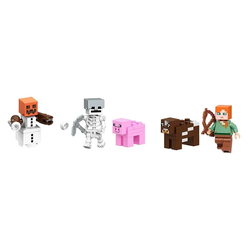 Pack 28 Figures Minecraft - Games - Cubo Nerd - O universo geek em um ...