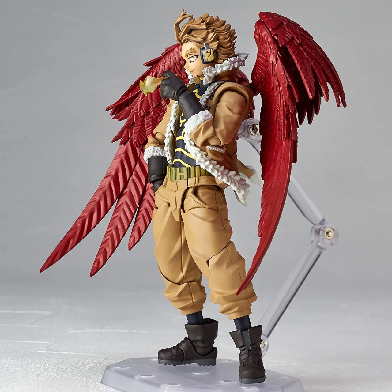 AMAZING YAMAGUCHI HAWKS ホークス フィギュアリボルテック Action Figure Hawks My Hero Academia Amazing Yamaguchi Kaiyodo