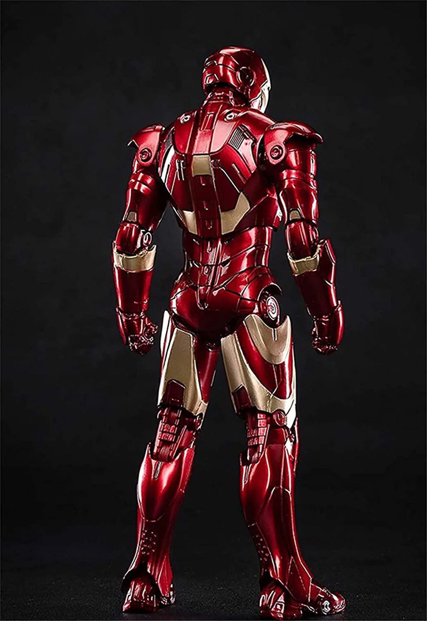 MARVEL IRON MAN3 MarkVII 可動フィギュア ドラゴン Action Figure Iron Man Mark III - Marvel - Cubo Nerd - O universo