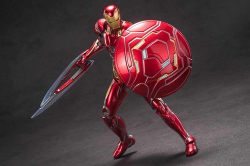 Grande Figurine Iron Man Mark 50 (Marvel) - Prototype Officiel - Parfait Pour Déco Geek