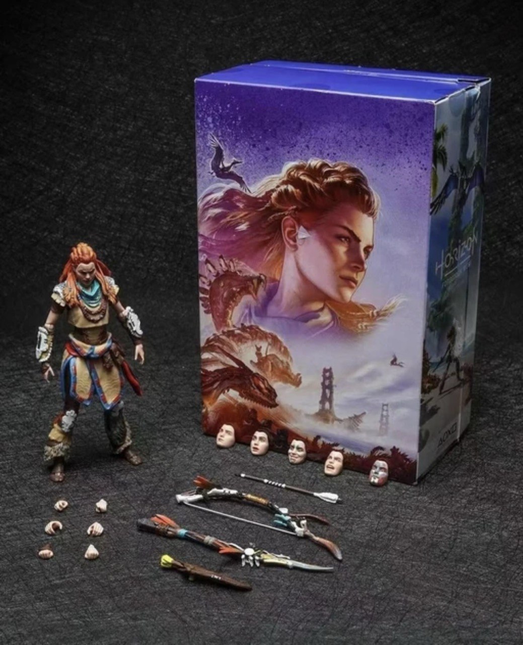Action Figure Aloy Horizon Forbidden West - Sony - Cubo Nerd - O