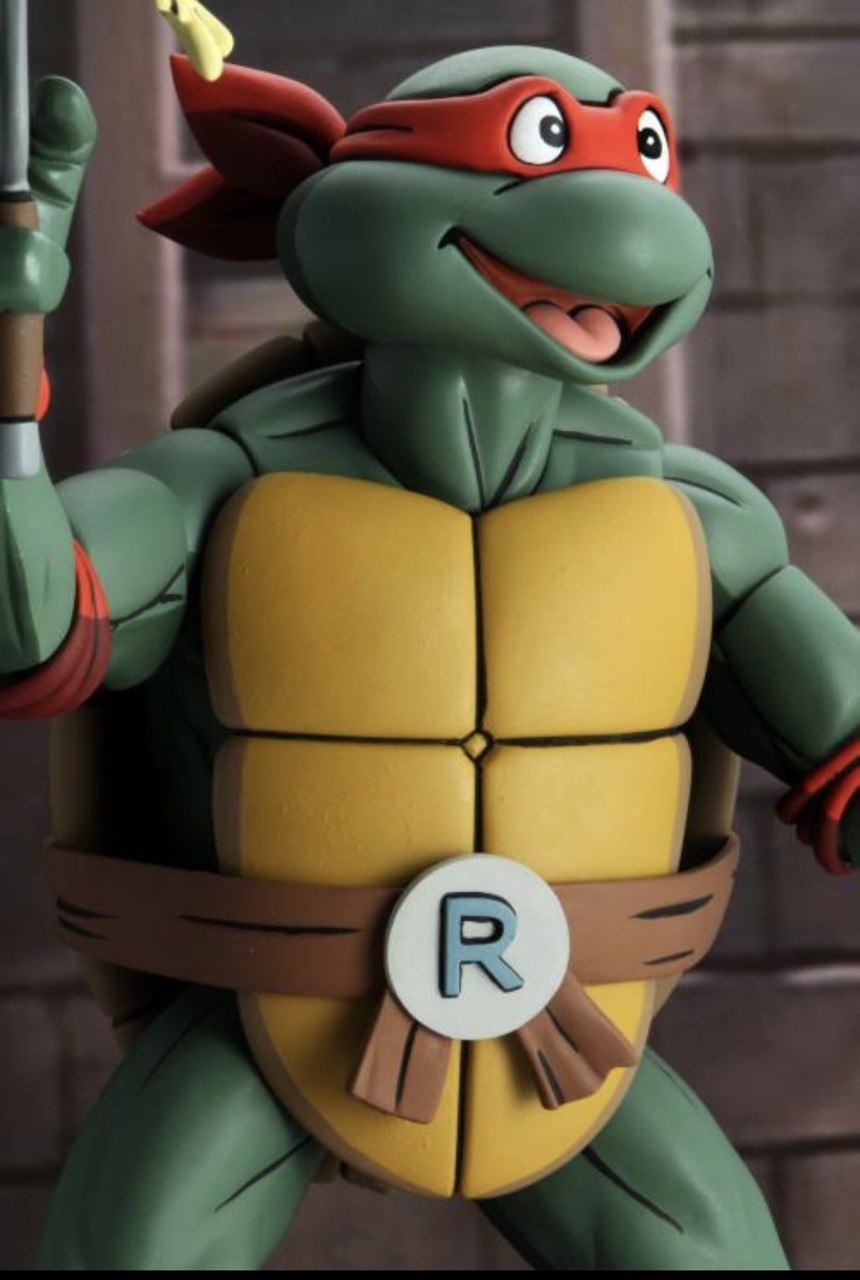 Figure Raphael is Cool But Rude TMNT - Original NECA - Cubo Nerd