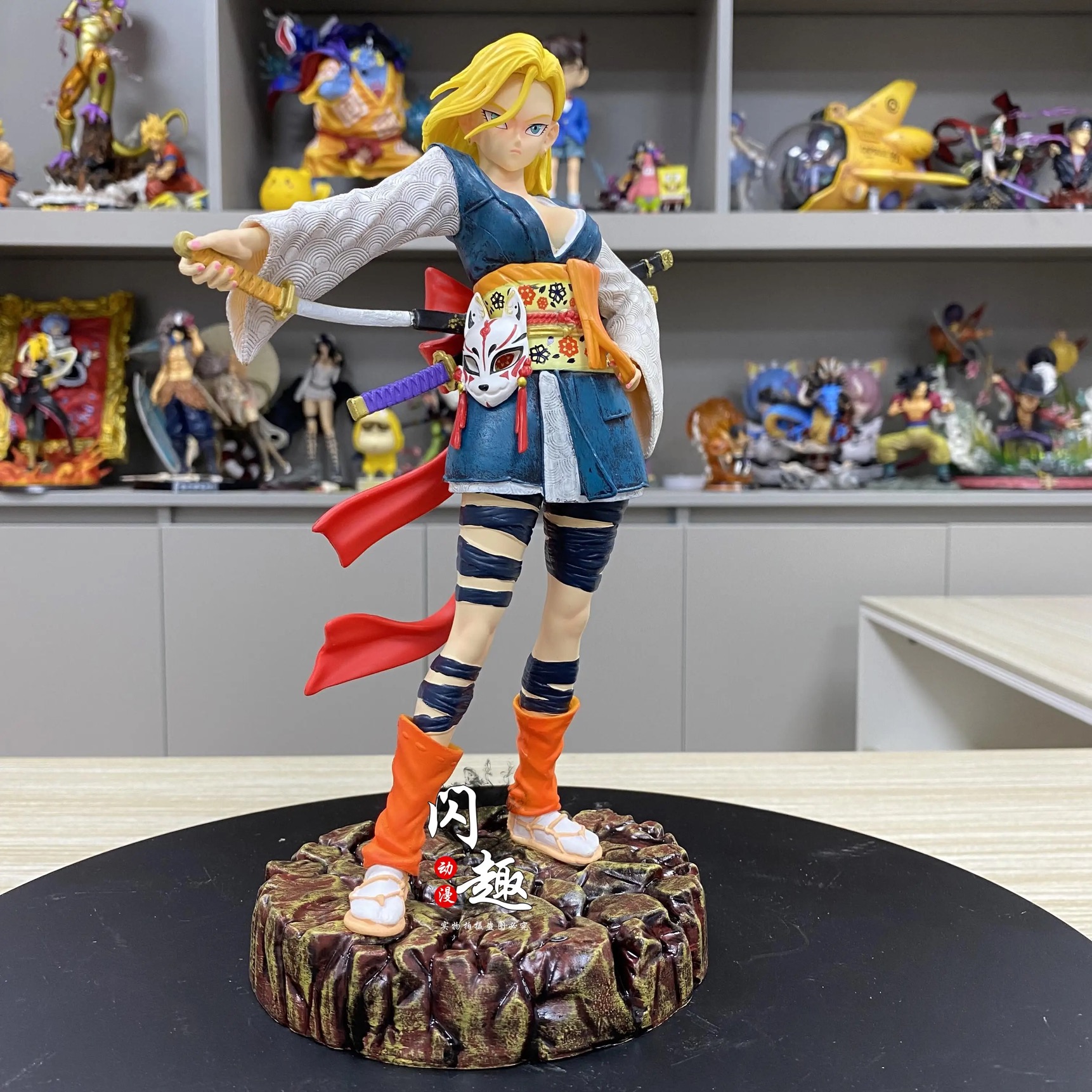Figure Android 18 Bushin - Dragon Ball - Cubo Nerd - O universo