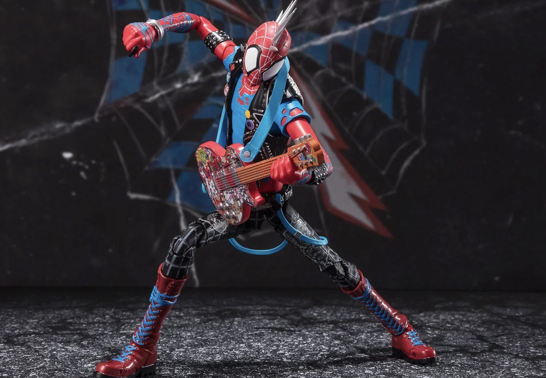 SHFiguarts Spider-Punk フィギュア Spider Punk Across The Spider-Verse Spider Man - Bandai