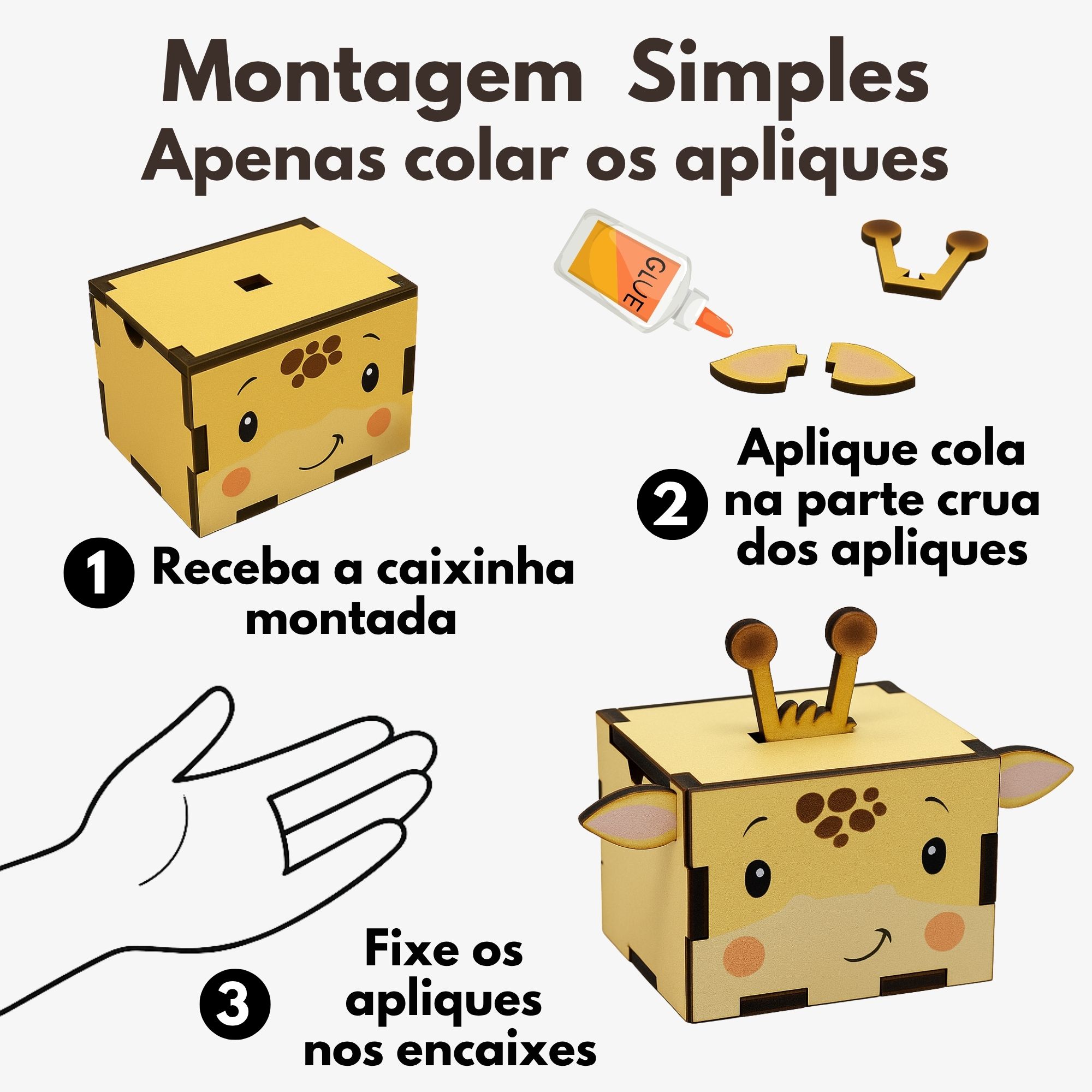 Mini Cubo Stitch MDF – Lembrancinha Infantil - Realizar Arte em MDF