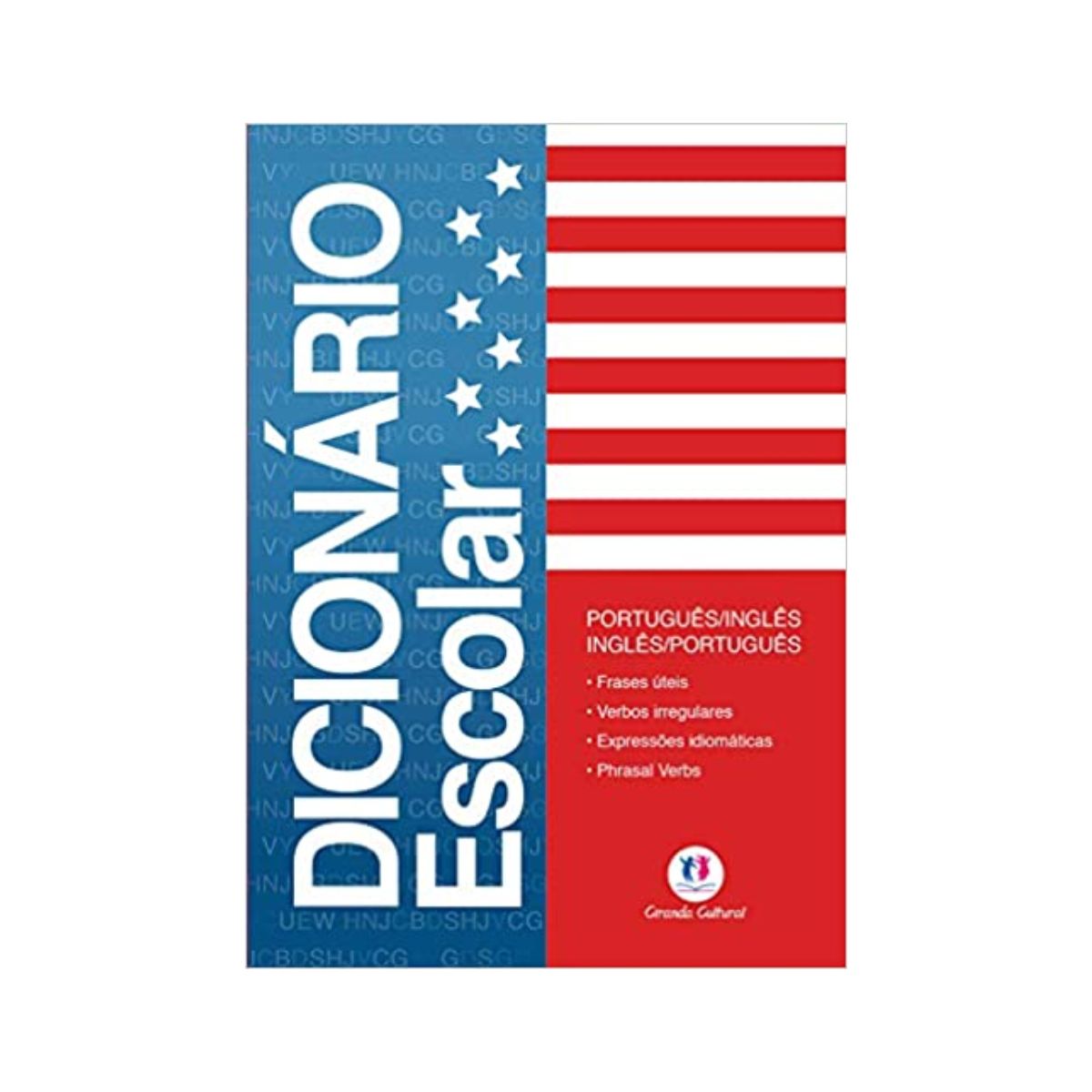 Livro - Dicionário Escolar - Inglês/ Português - Seminovo