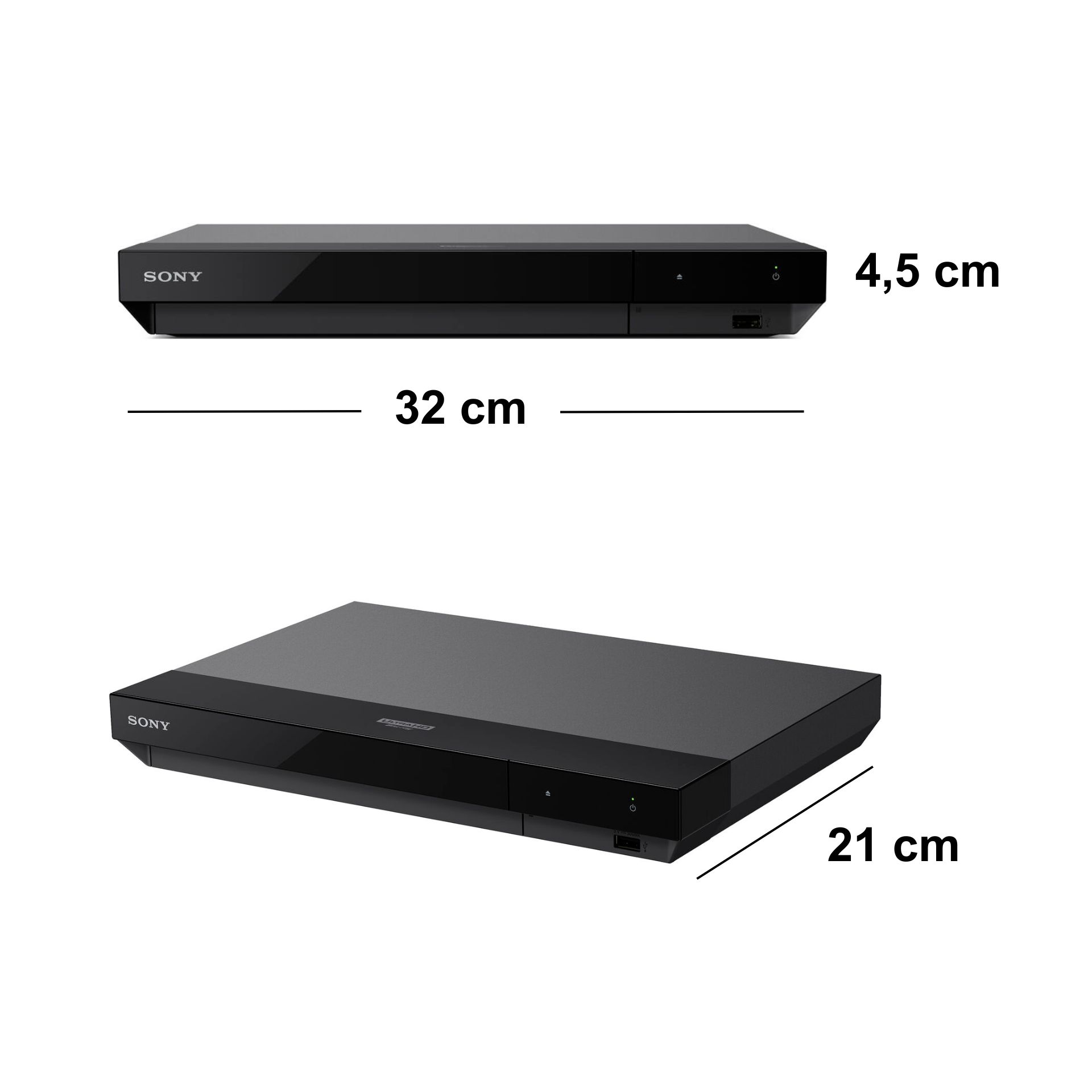 Blu-ray Player Sony UBP-X700M3 4K UHD Nativo HDR Dolby Vision