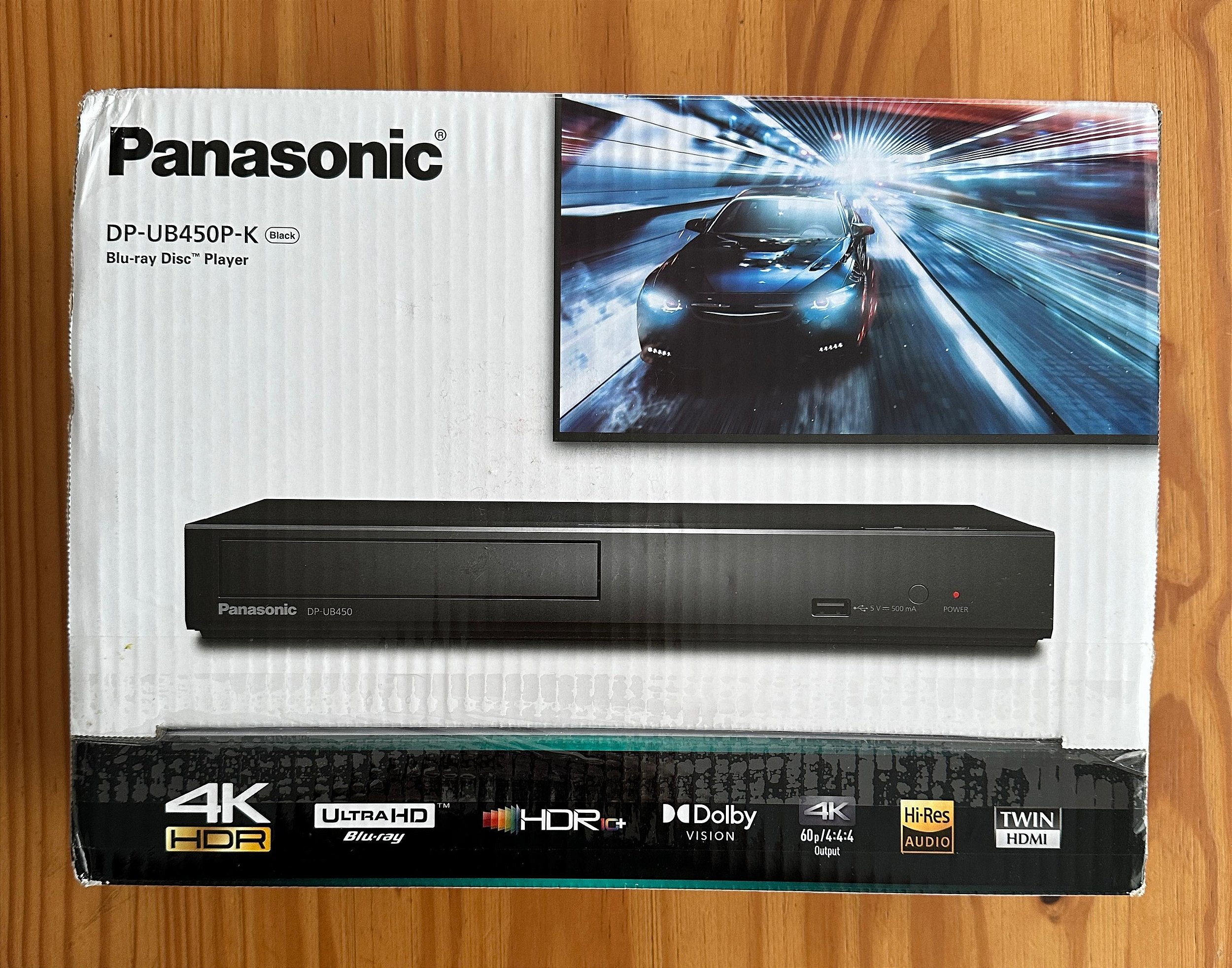 プレーヤー Panasonic DP-UB45-K 4K Ultra HD Blu-ray パナソニック DP-UB45-K Ultra HDブルーレイ対応 ブルーレイディスク