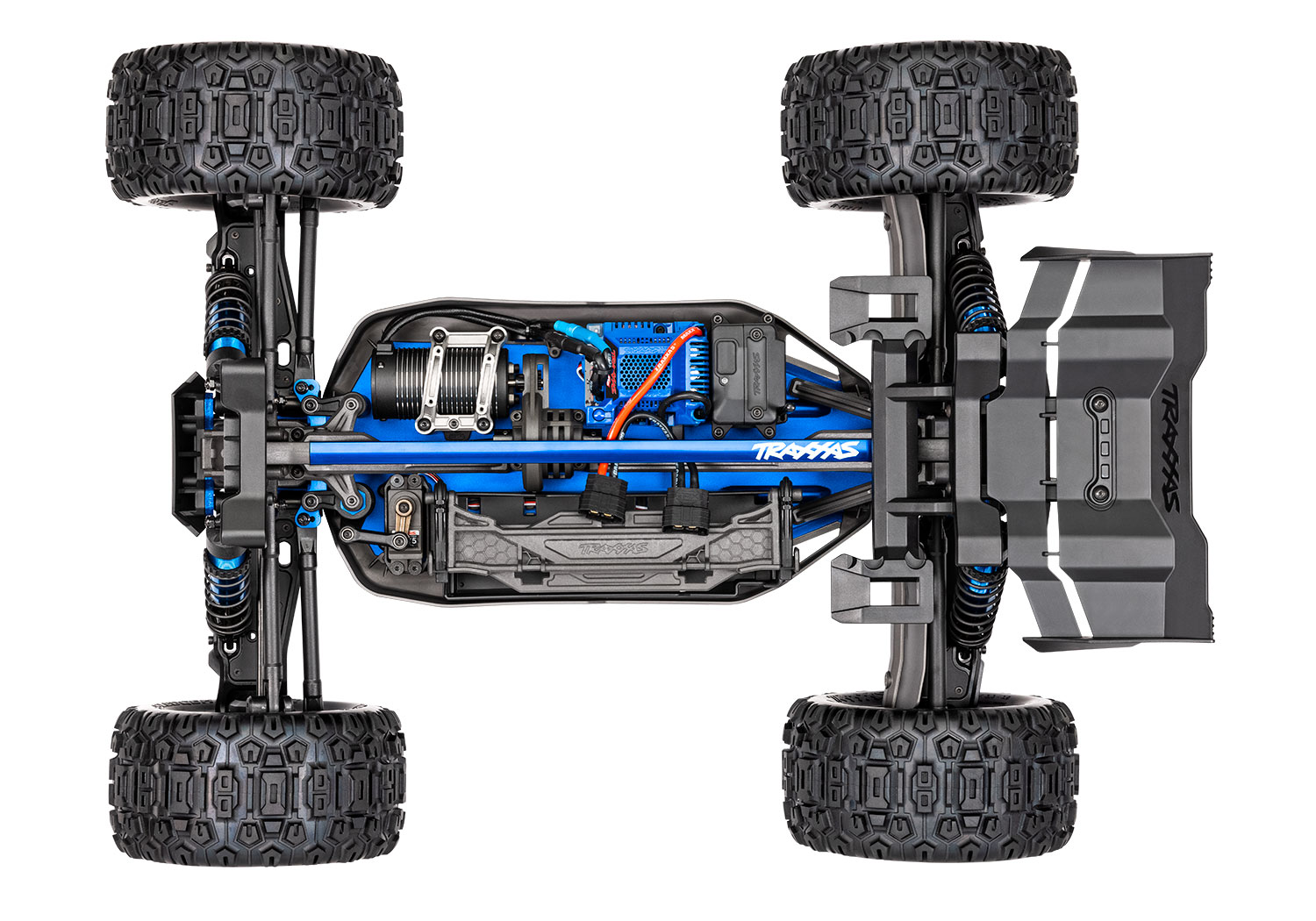 Trixas TRAXXAS SLEDGE 1/8 4WD BELTED 95096-4-RED - StupidRC Hobby Brasil
