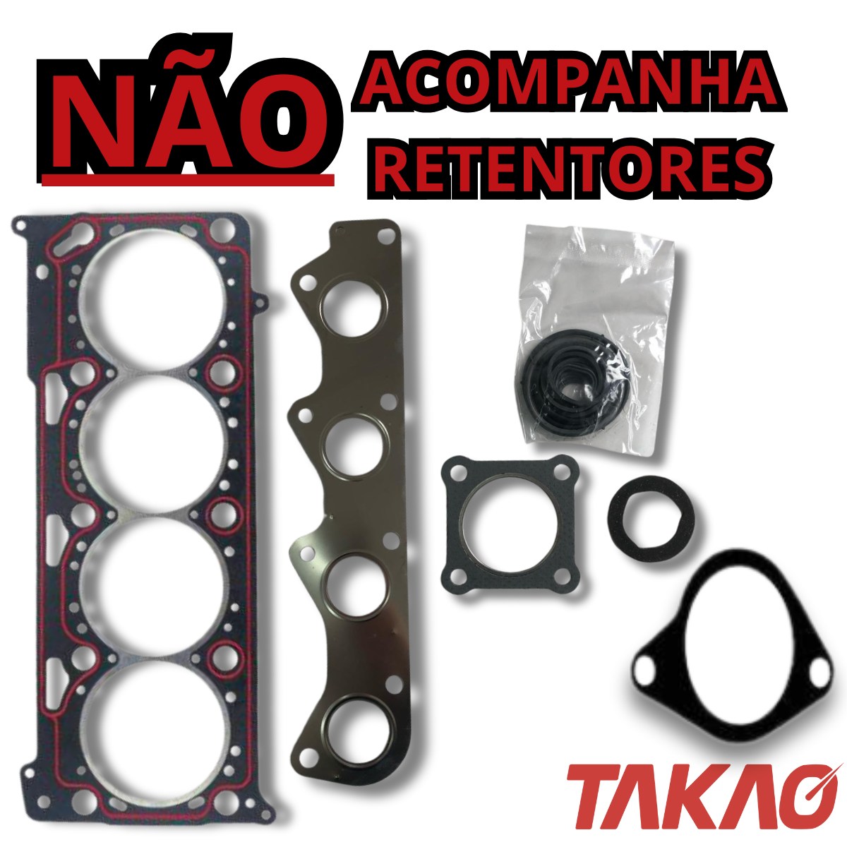 Jogo Juntas Superior Cabeçote Vw Ea111 1.6 8v Sem Retentor Gol, Fox ...