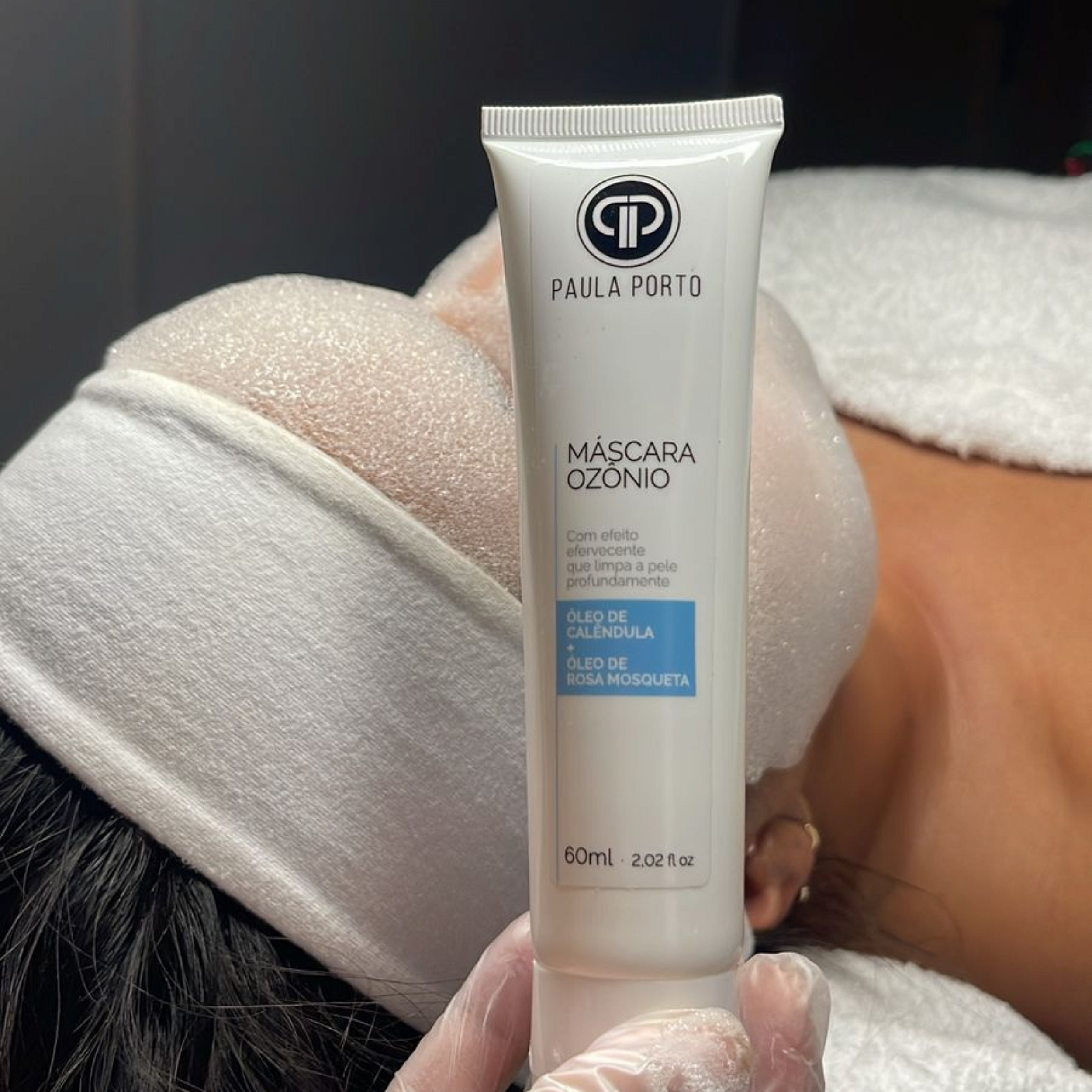 Kit Máscara Buble Ozônio + Serum Ozônio - PAULA PORTO COSMÉTICOS