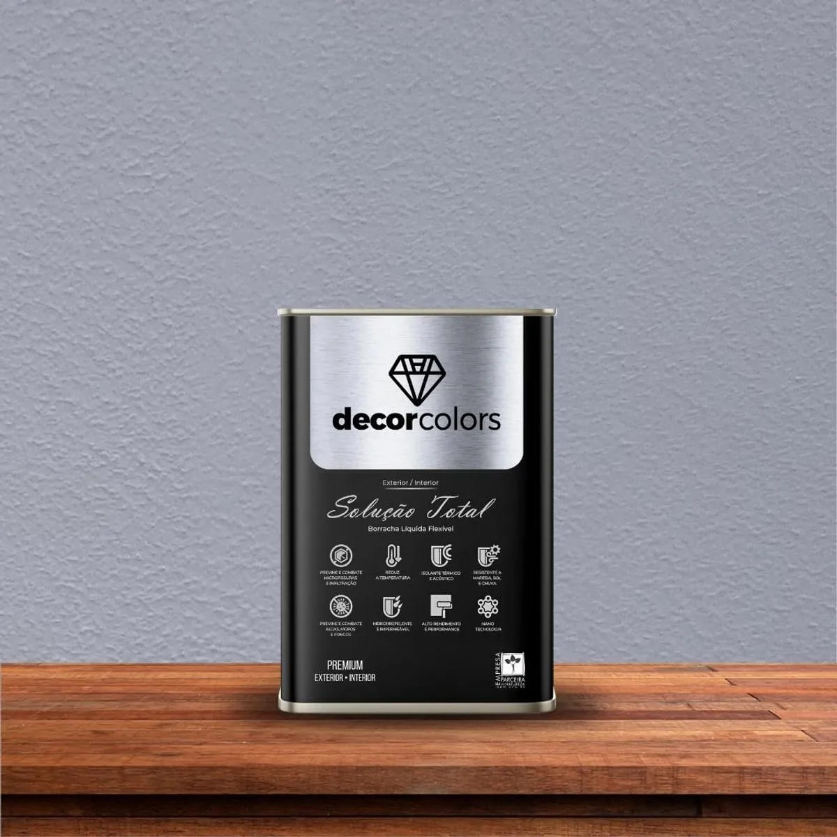 Tinta Borracha Líquida 18 Litros Zeus Decor Colors Decor Colors Santo