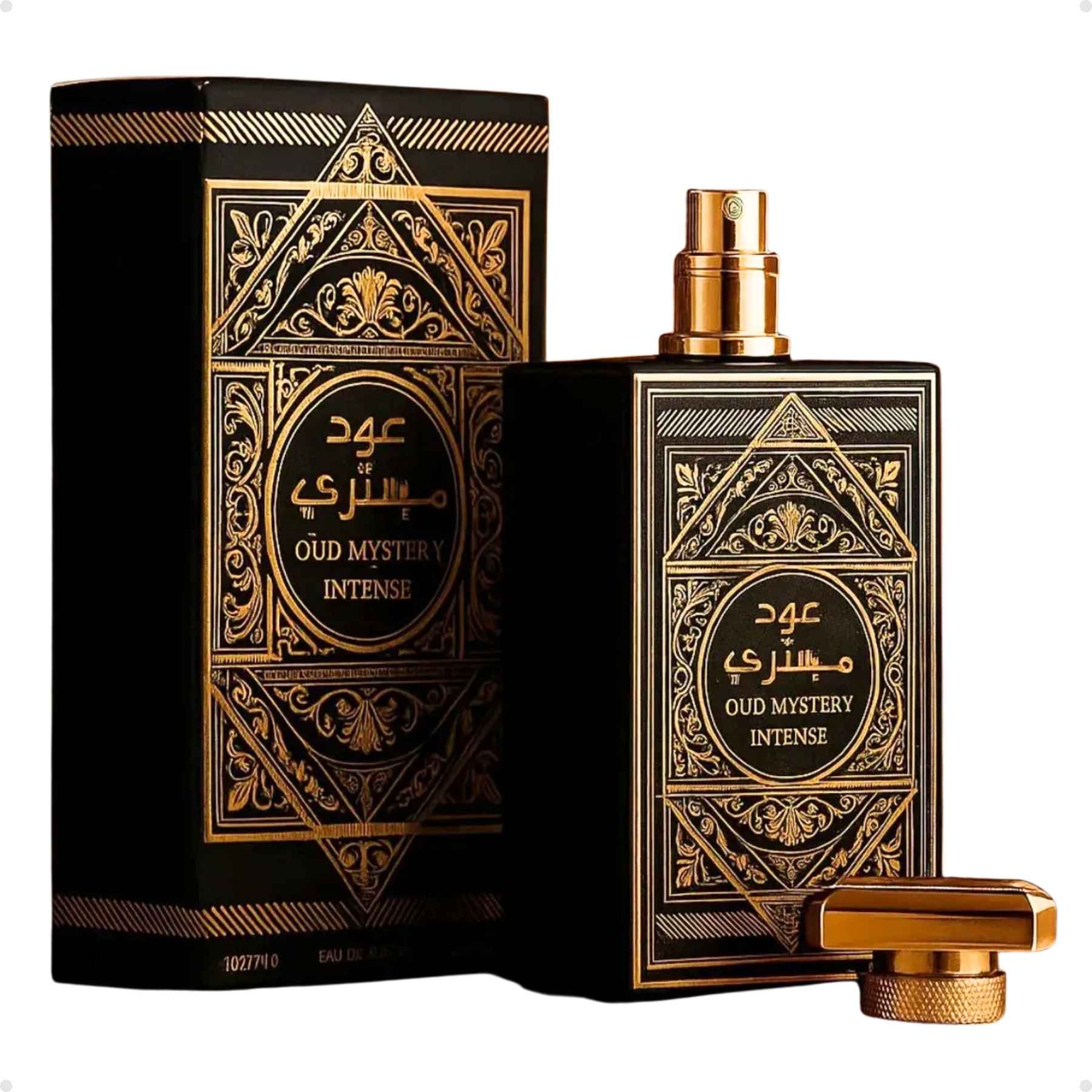Perfume Arabe Oud Mystery Intense EDP 100ml Al Wataniah Masculino